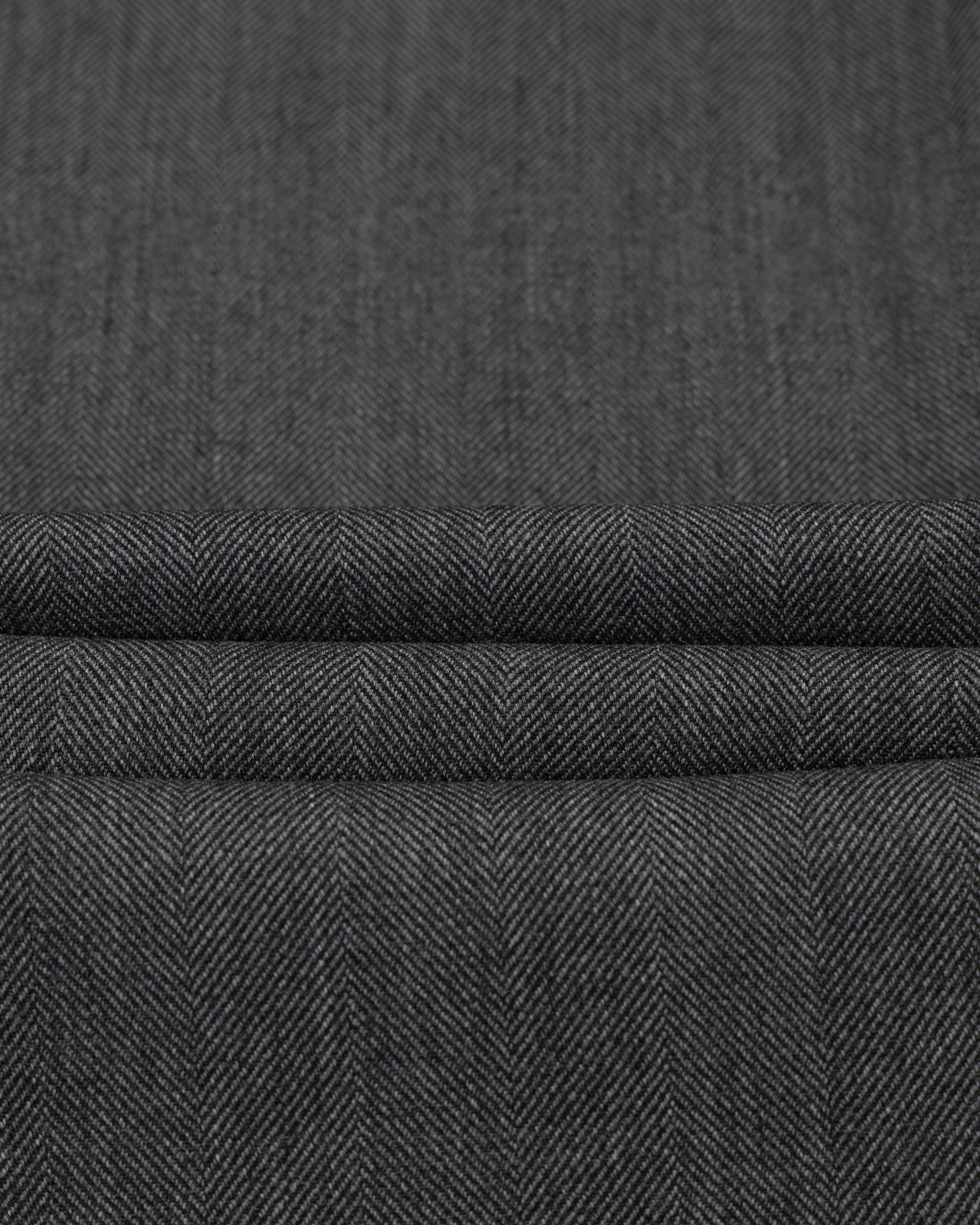 Sport Jacket - Mid Grey Herringbone Wool