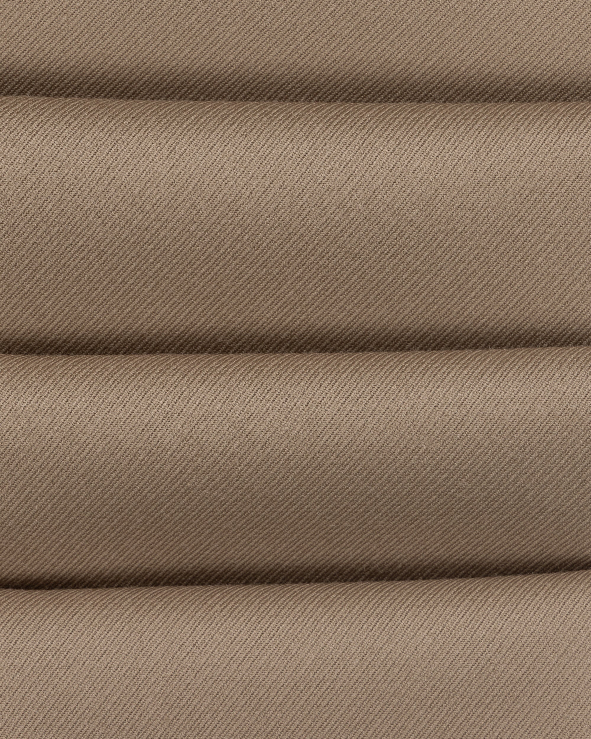 Relaxed Pleated Trouser - Beige Wool Cavalry Twill