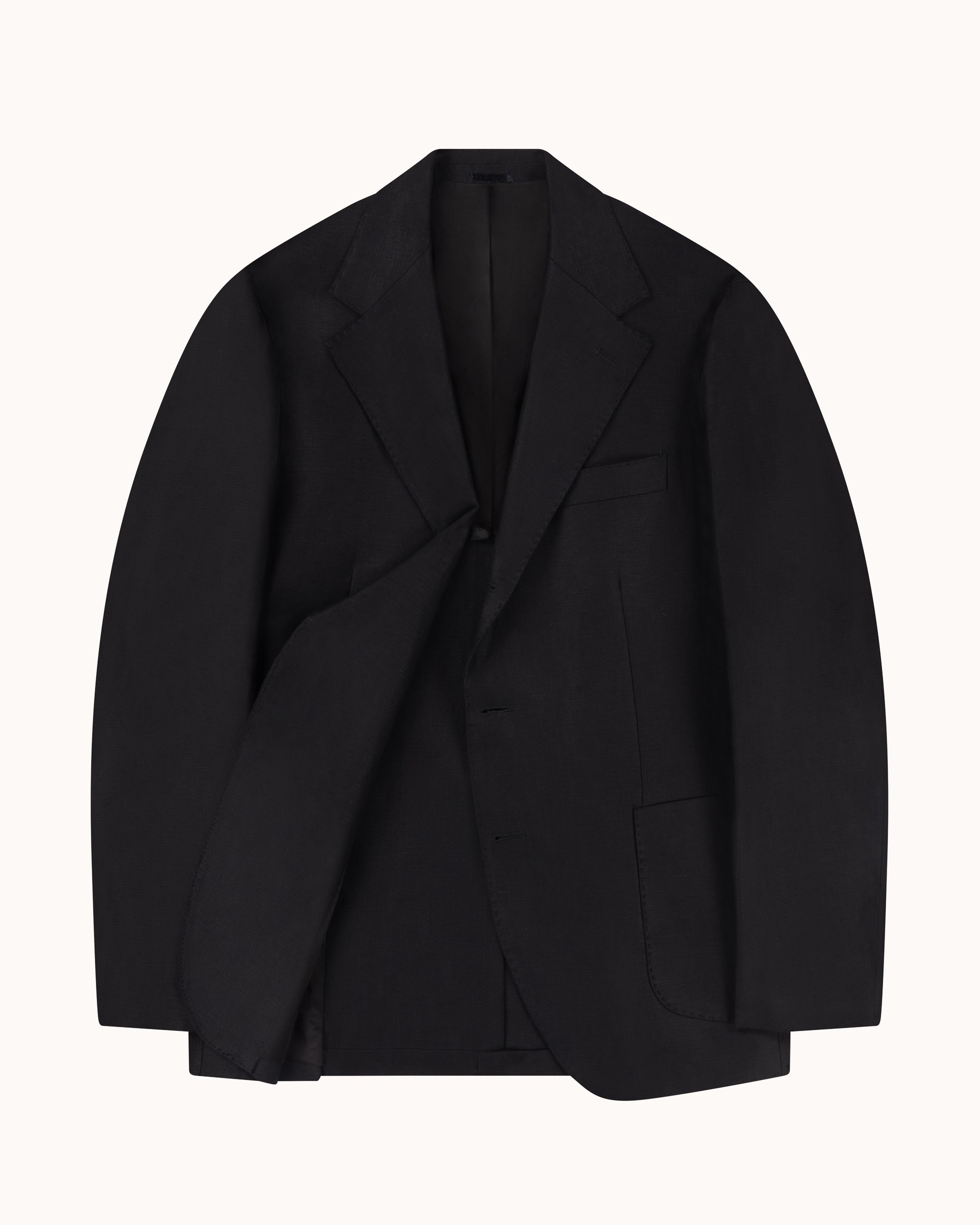 Sport Jacket - Black Linen