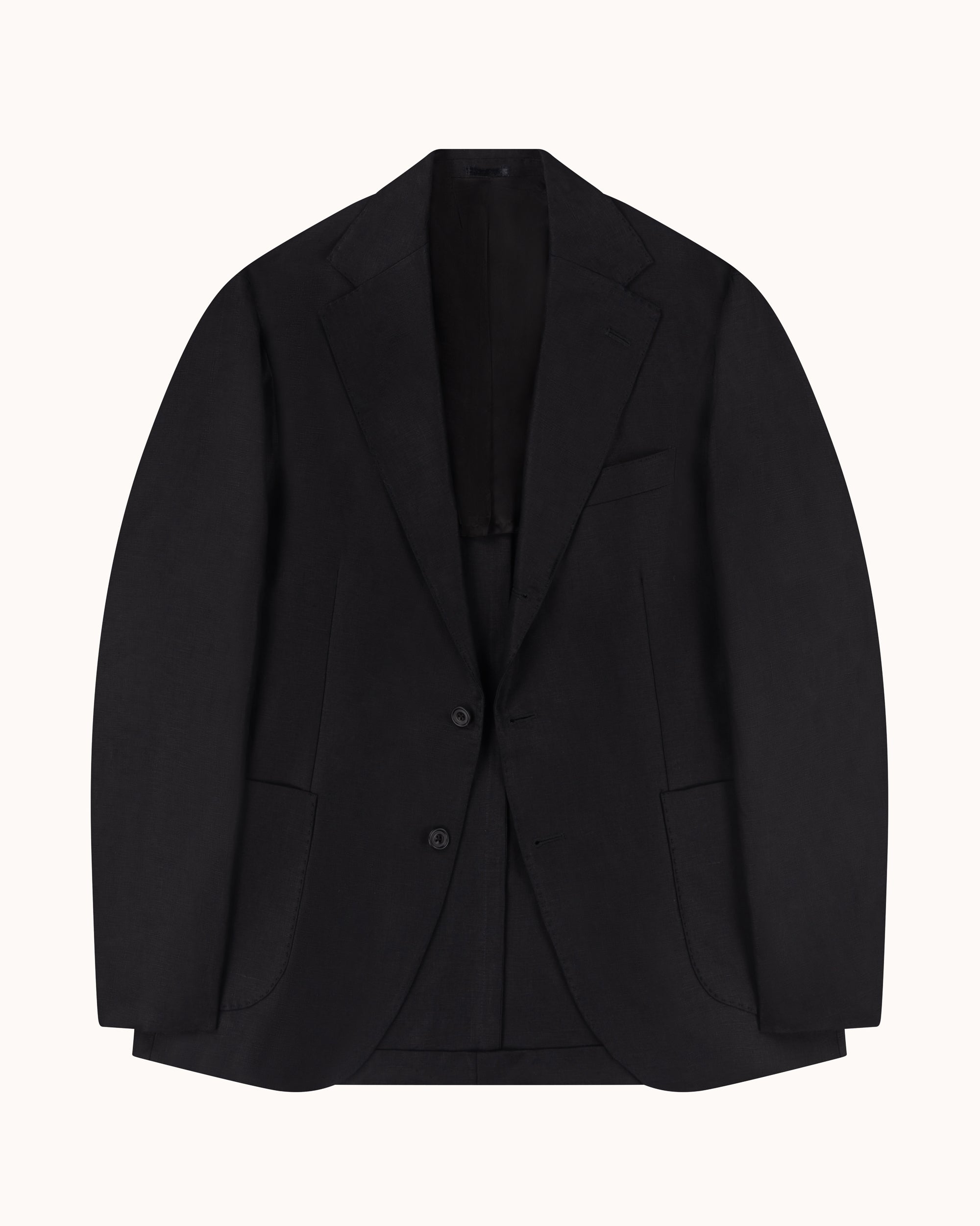 Sport Jacket - Black Linen