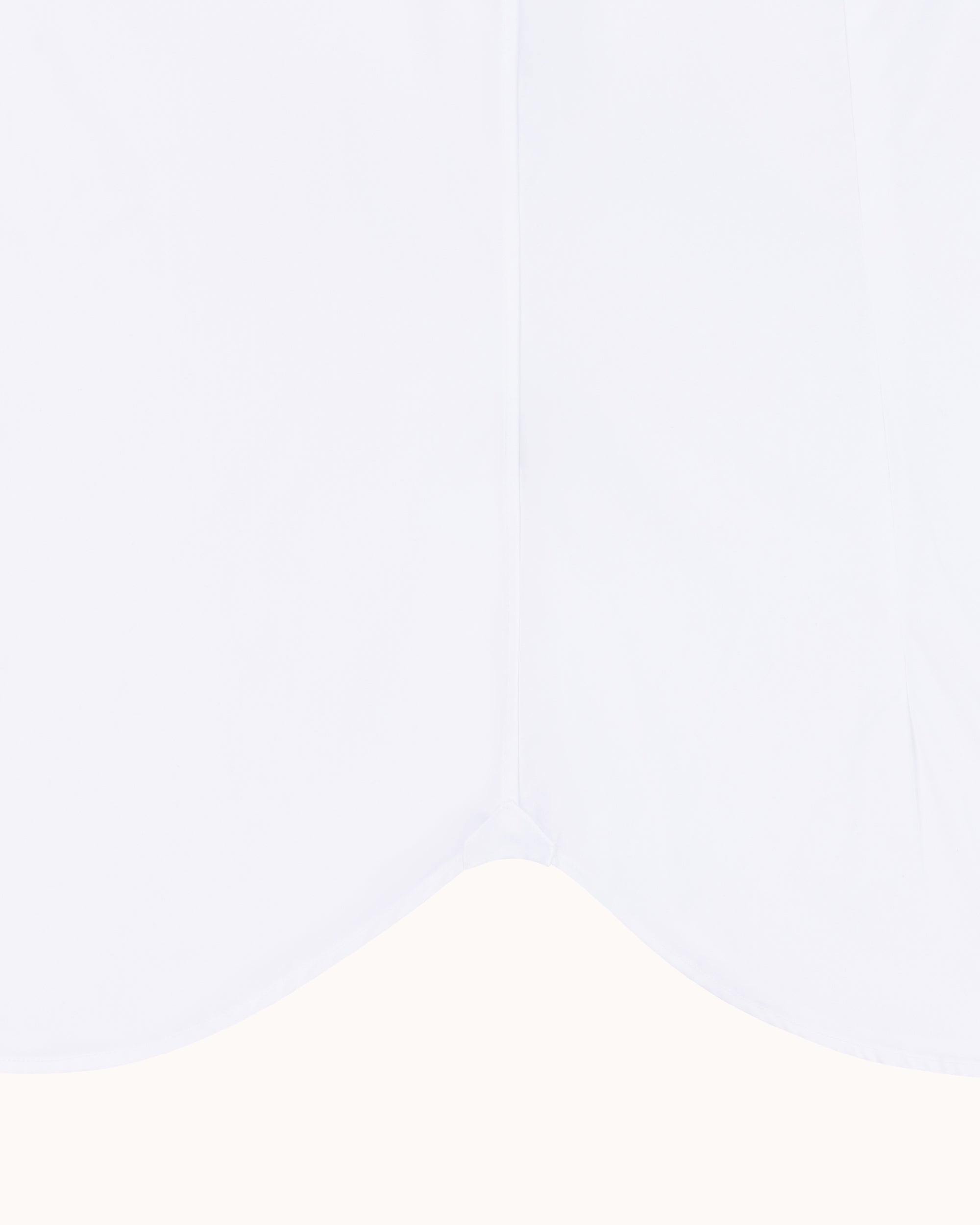 Dinner Shirt - White Cotton Poplin