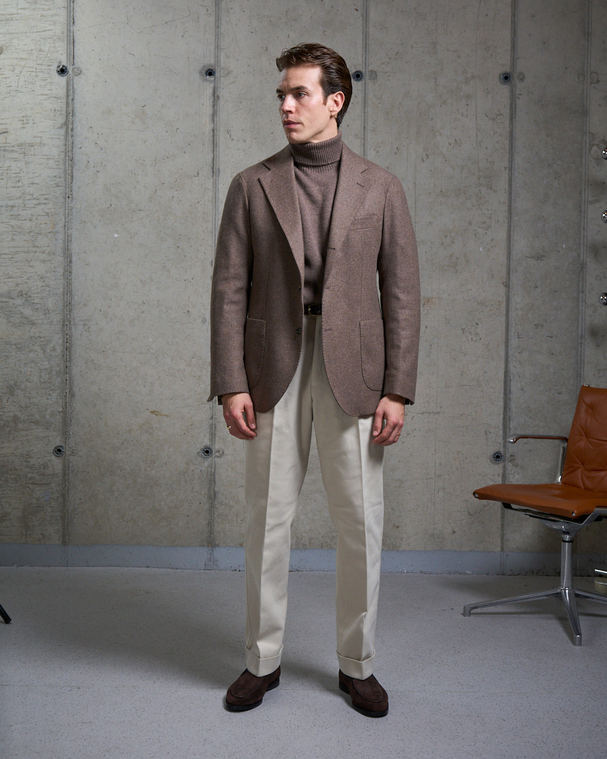 Sport Jacket - Mocha Wool