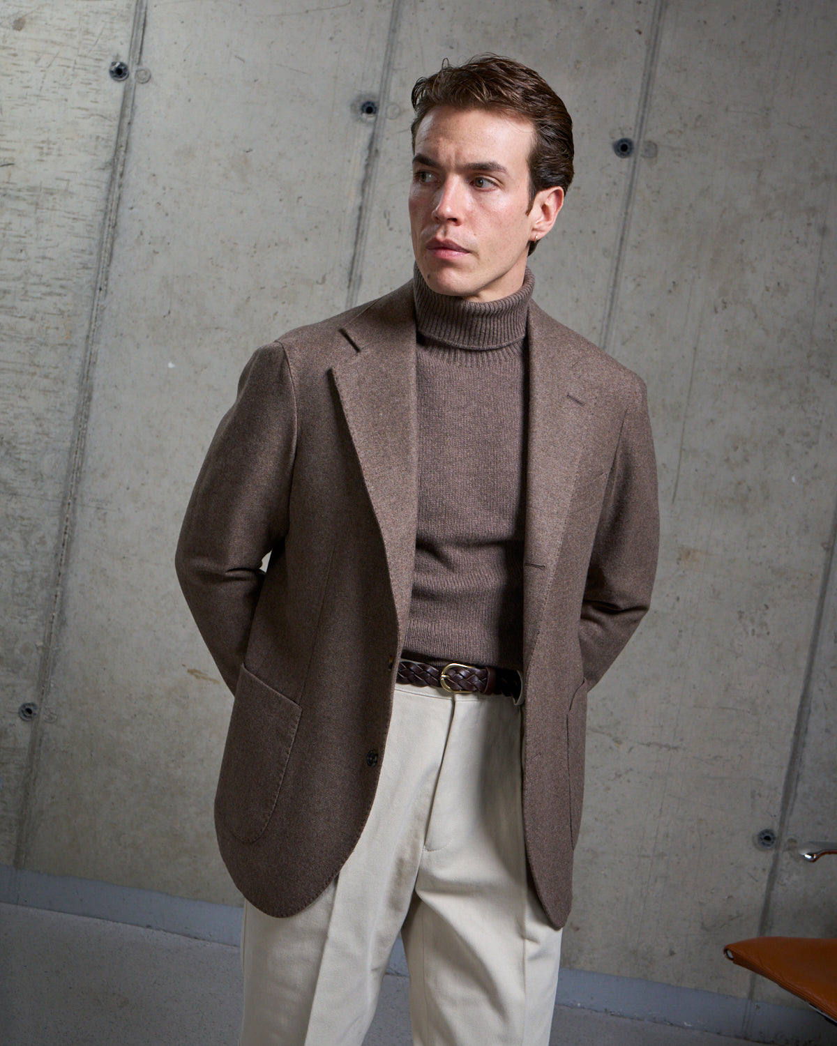 Sport Jacket - Mocha Wool