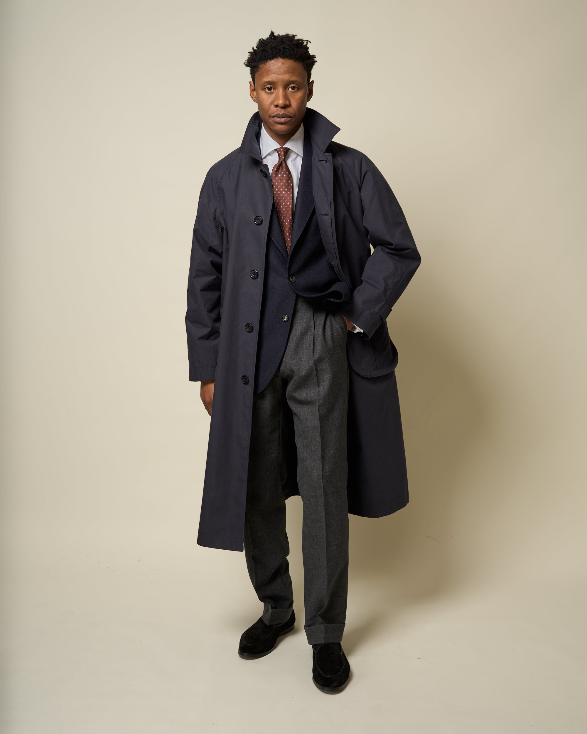 Raincoat - Dark Navy
