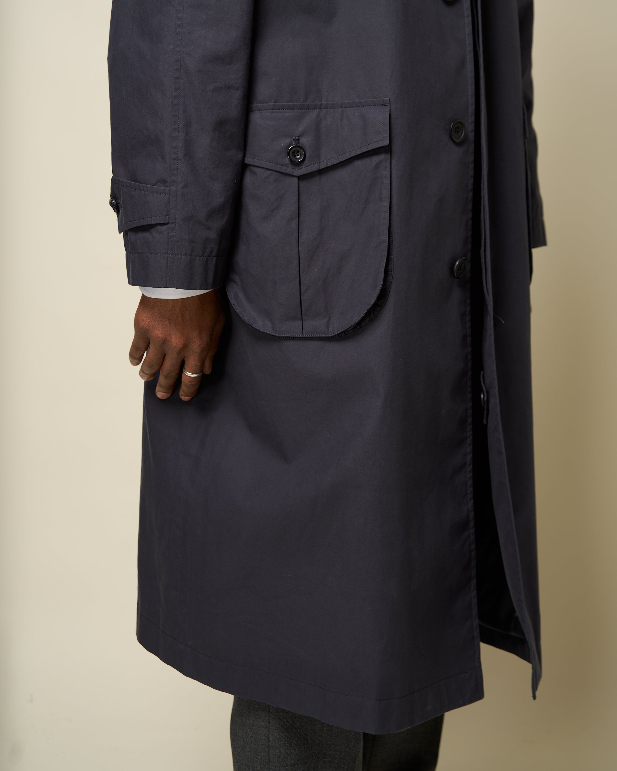 Raincoat - Dark Navy