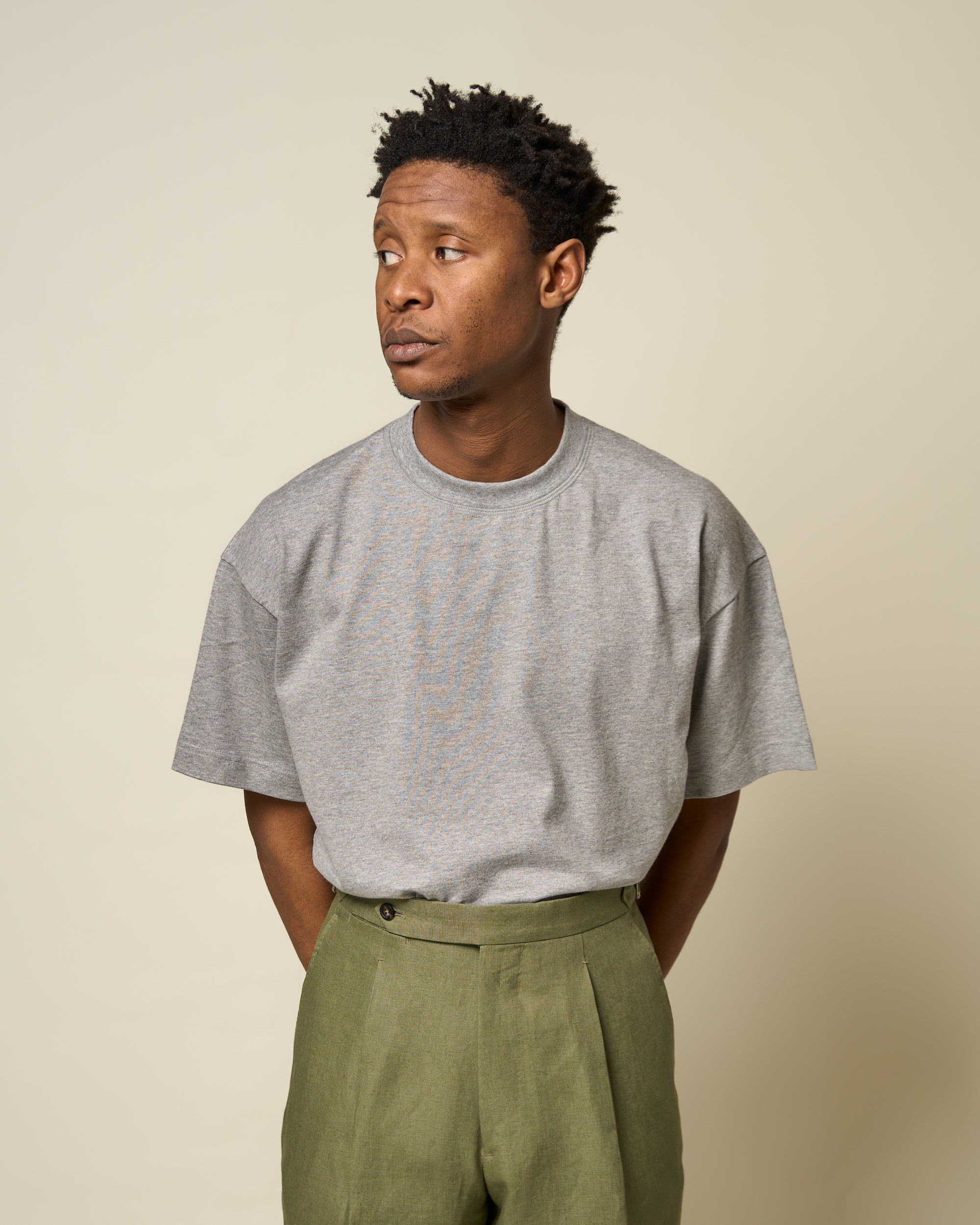 Sport Tee - Grey Melange