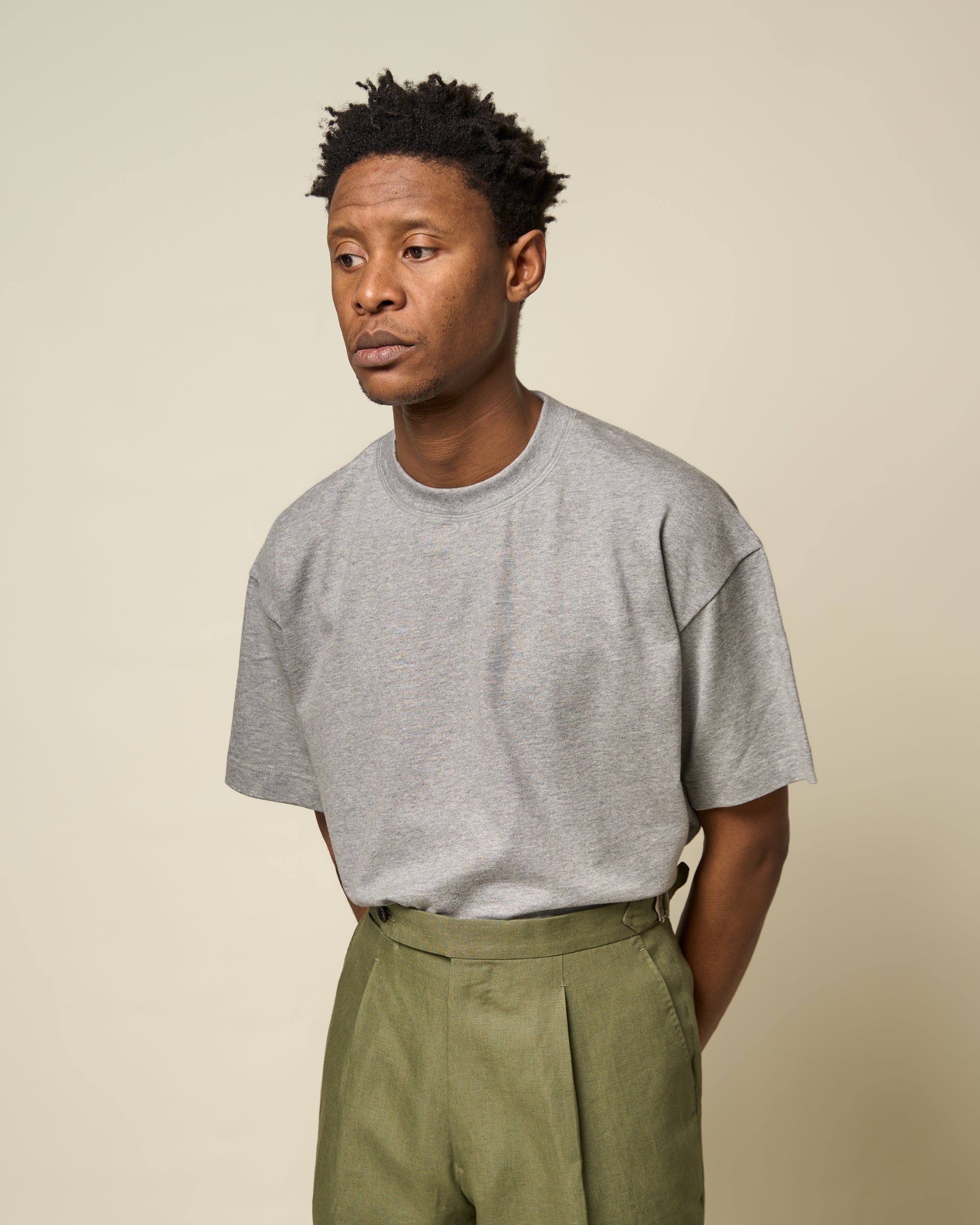 Sport Tee - Grey Melange