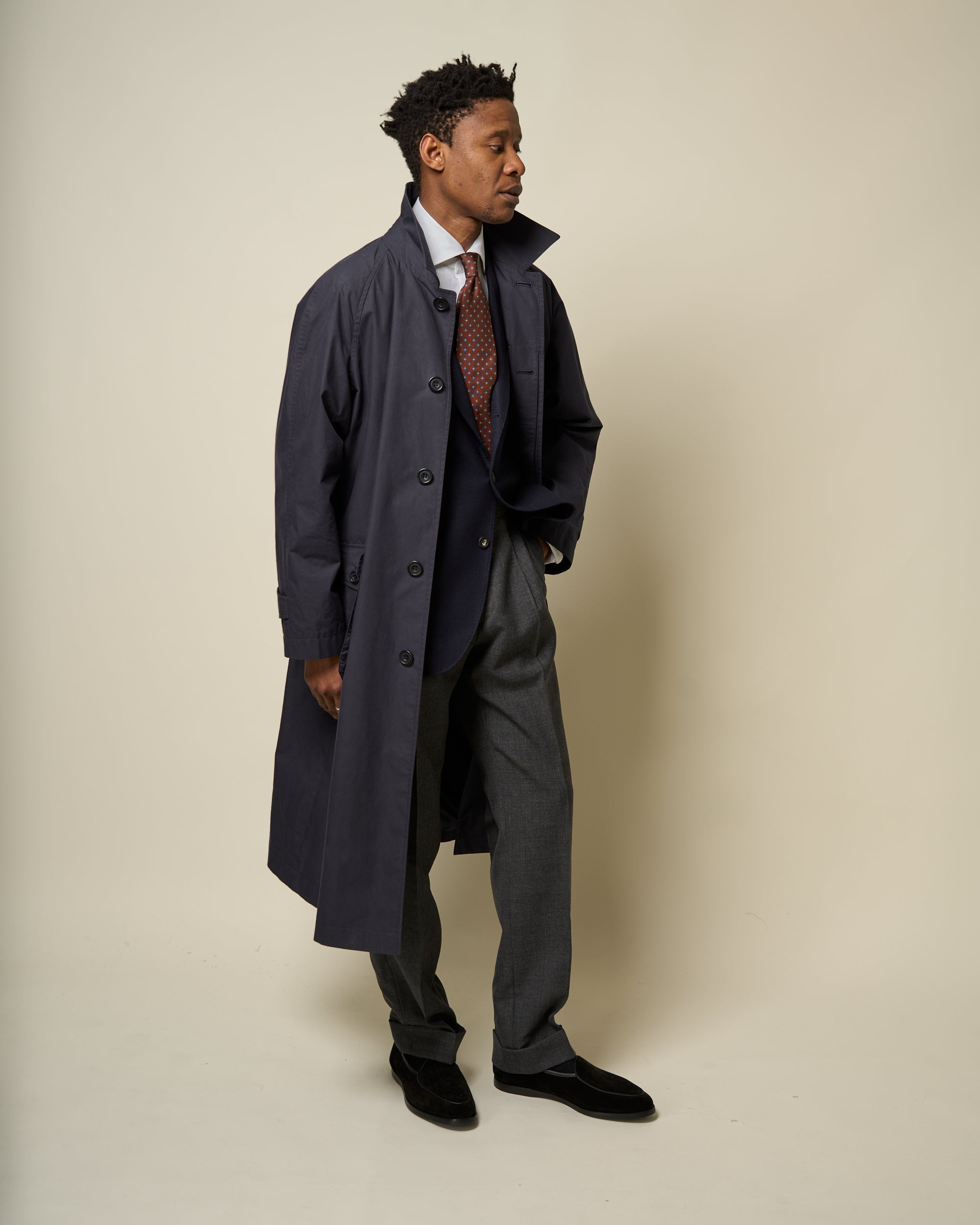 Raincoat - Dark Navy