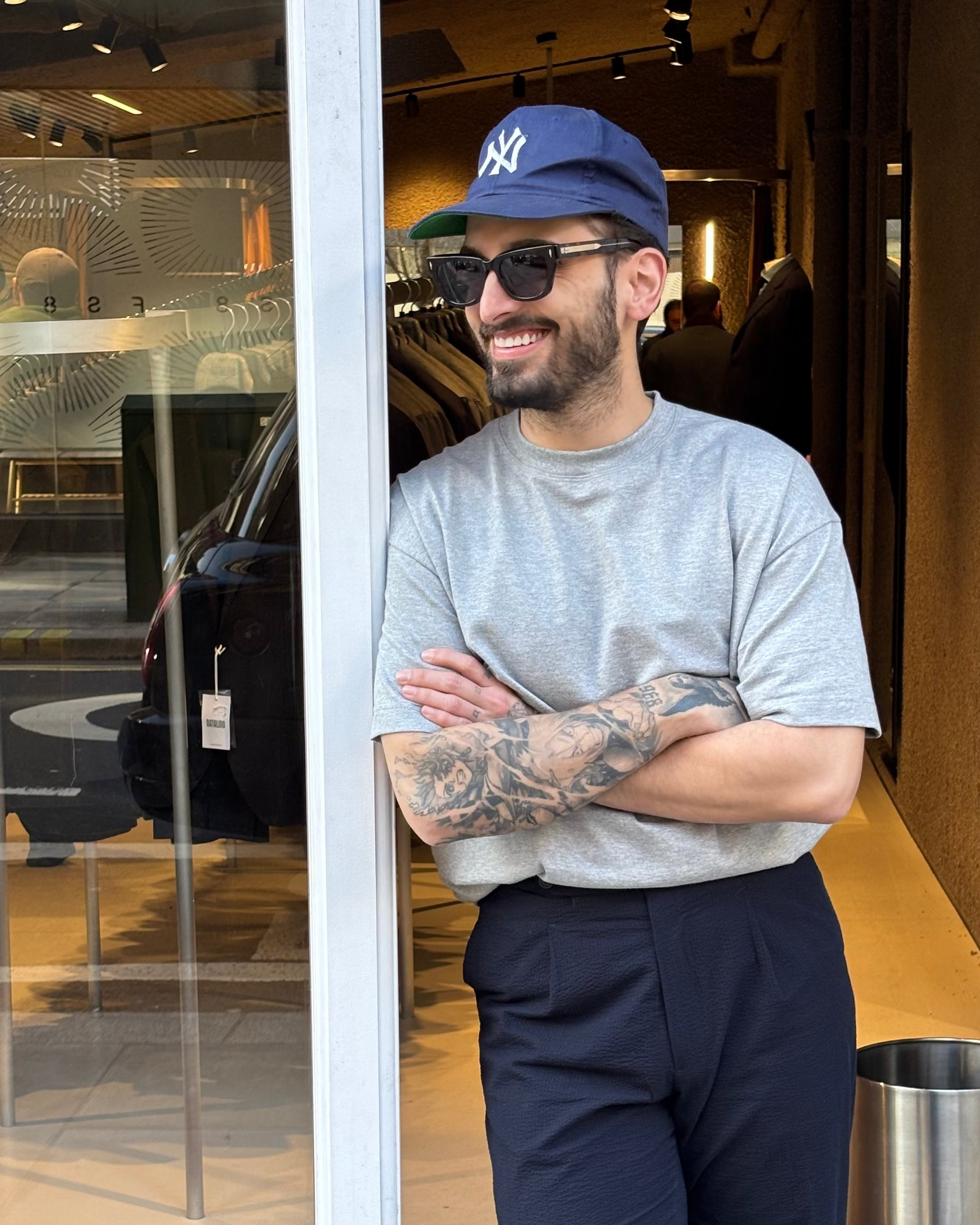 Sport Tee - Grey Melange