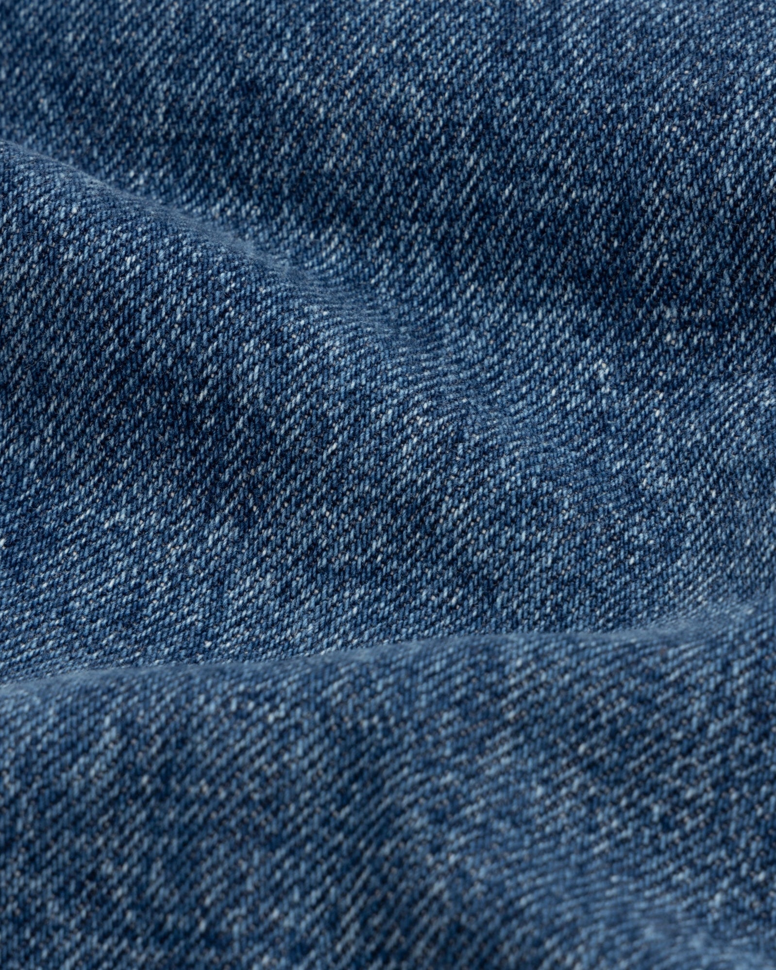 High Rise Japanese Selvedge Denim - Light Blue Wash