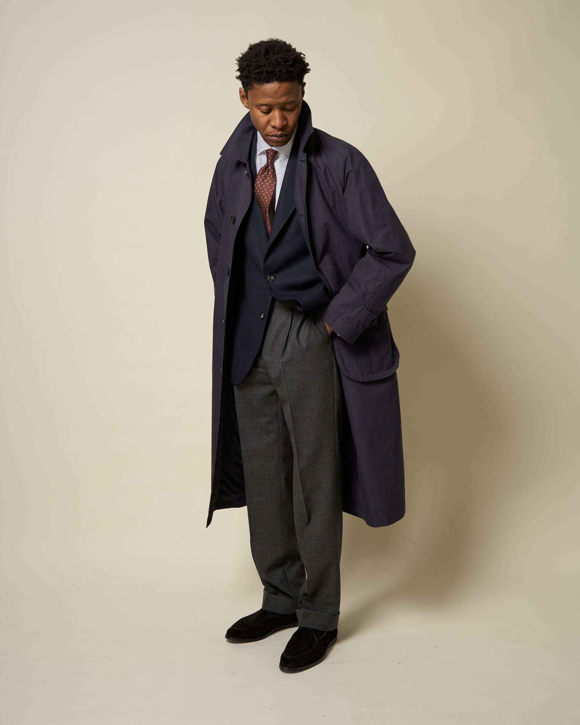 Raincoat - Dark Navy