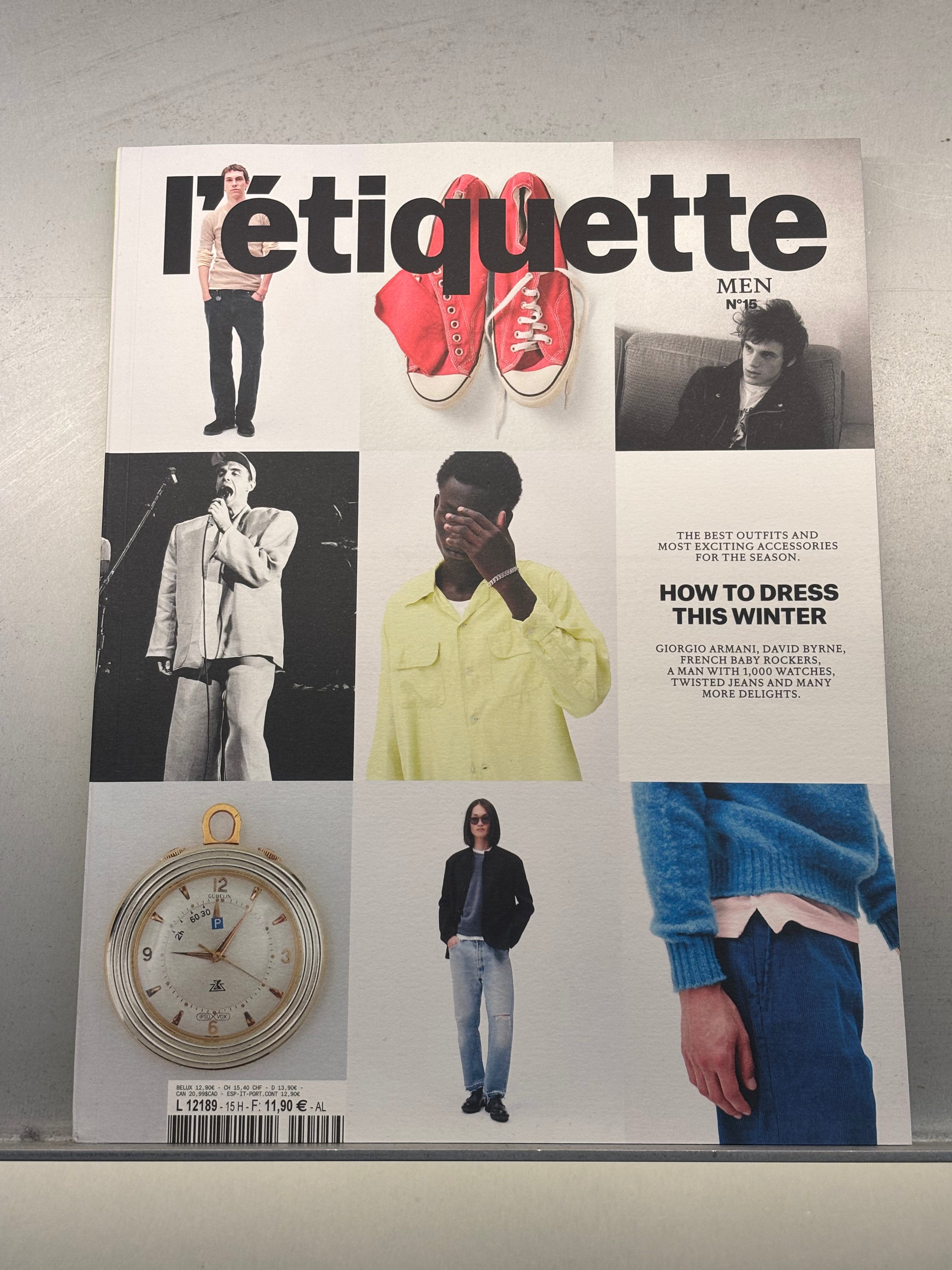 L'Étiquette Men Magazine - Issue No. 15 (English Version)