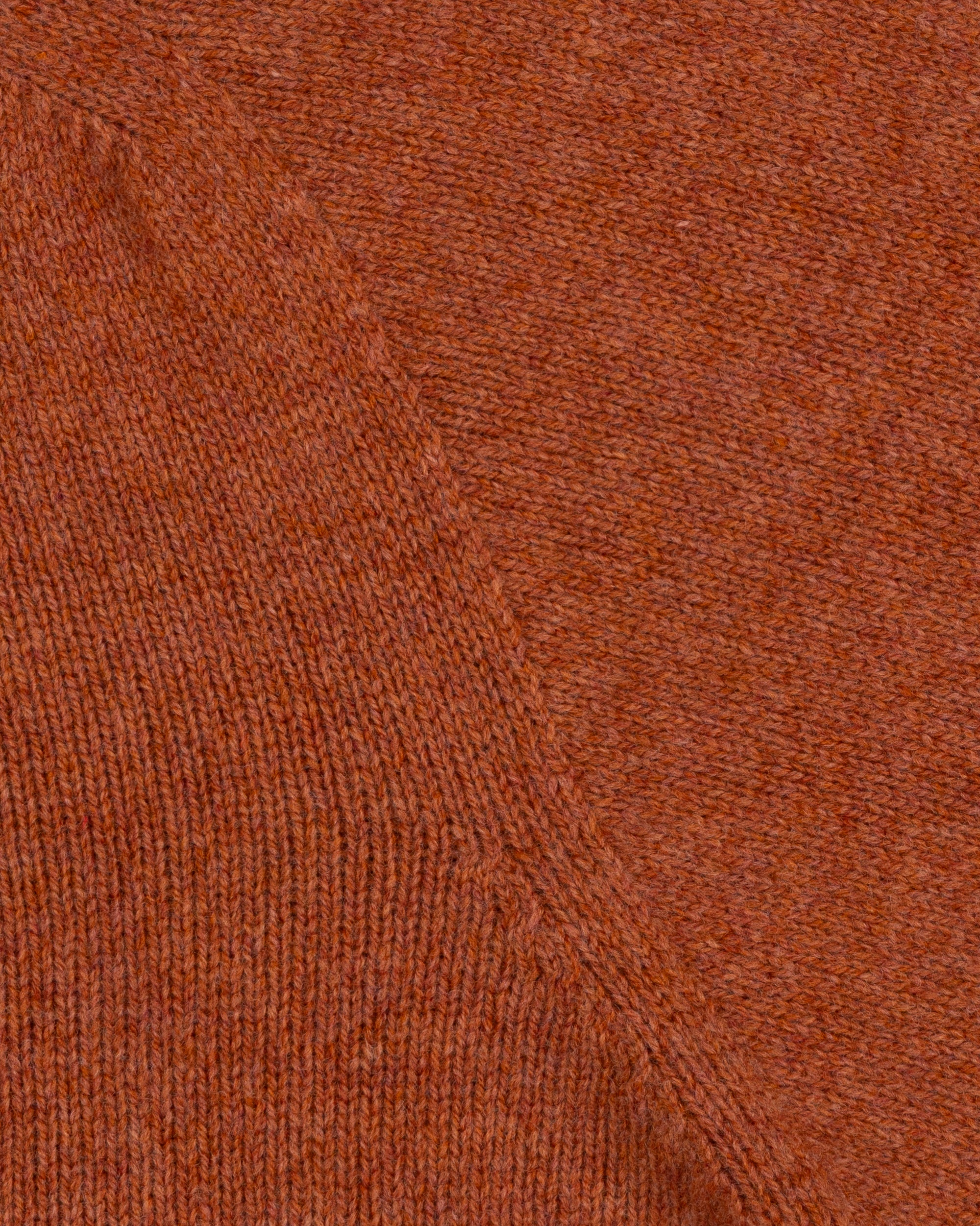 Lambswool Roll Neck Sweater - Ochre