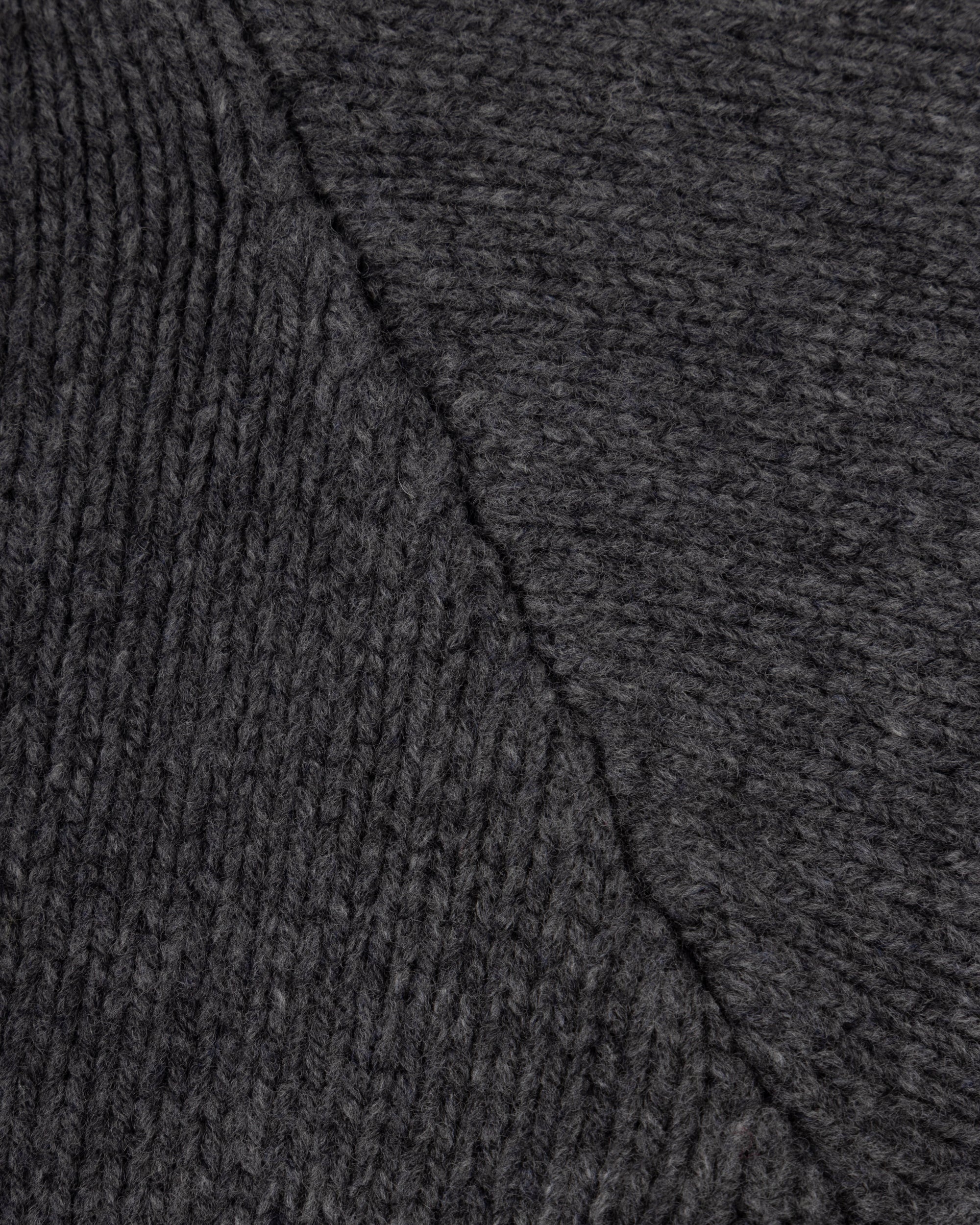 Lambswool Submariner Rollneck Sweater - Grey