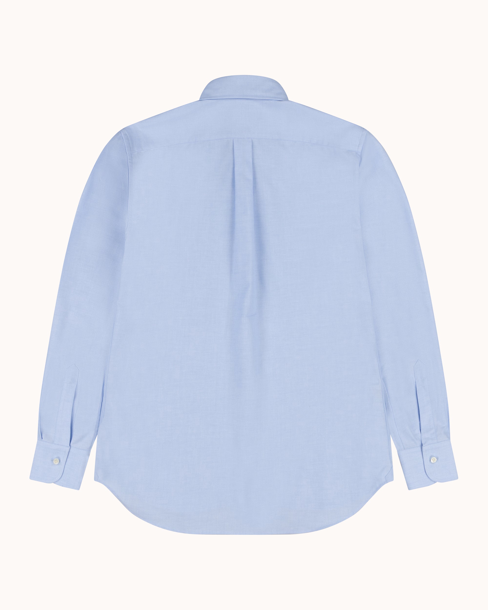 Button Down Collar Shirt - Blue Oxford Cotton