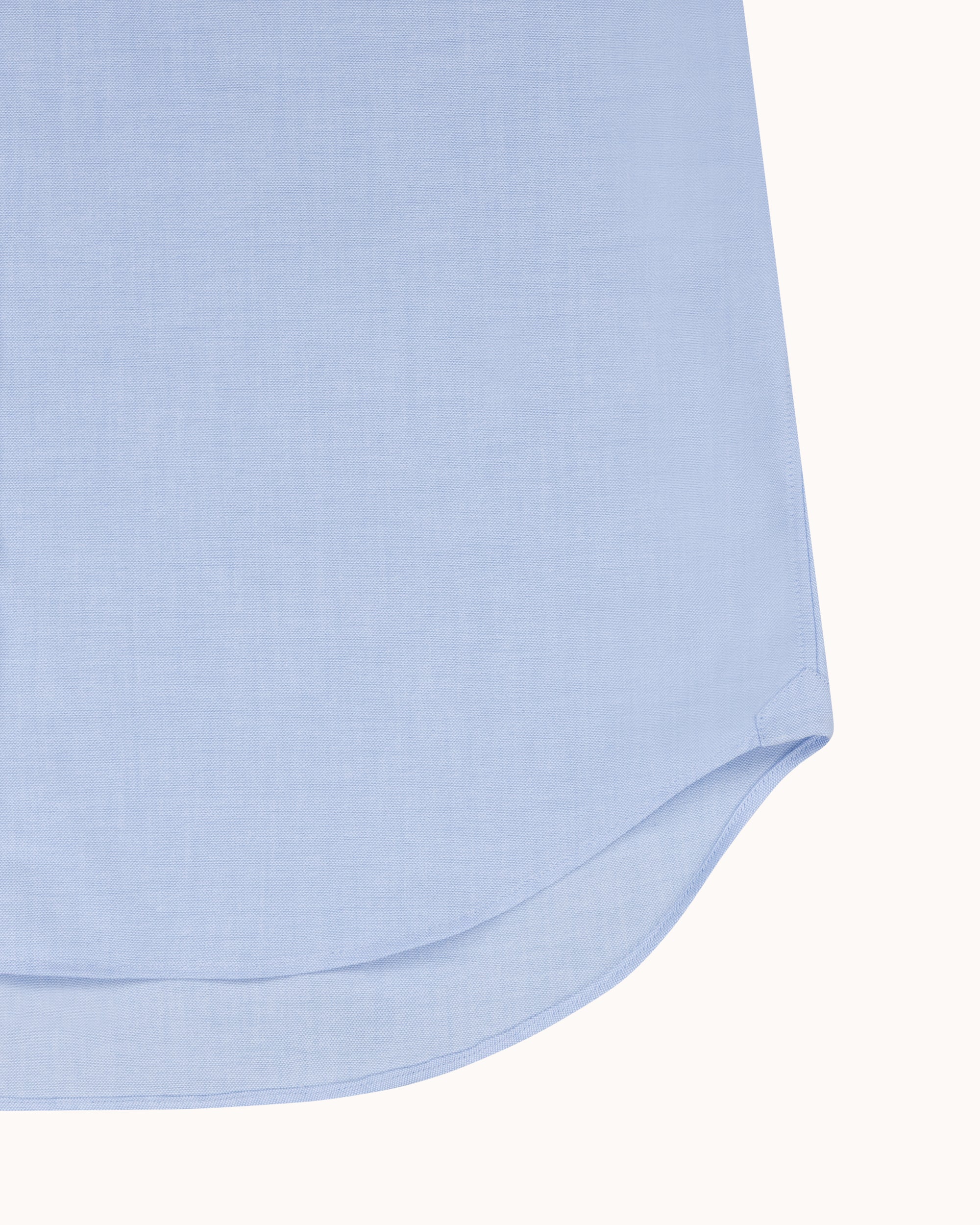 Button Down Collar Shirt - Blue Oxford Cotton