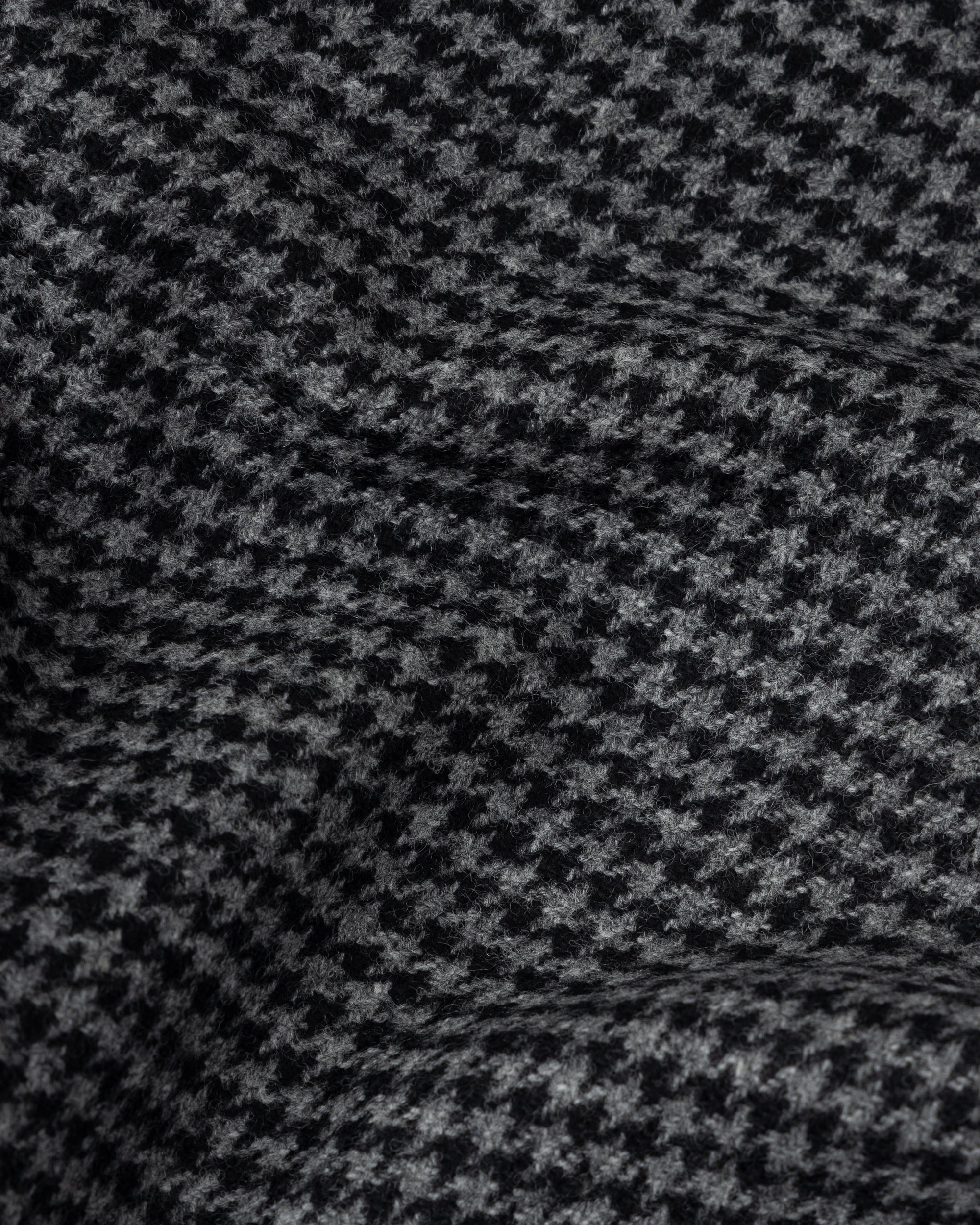 Sport Jacket -  Grey Houndstooth Merino Wool