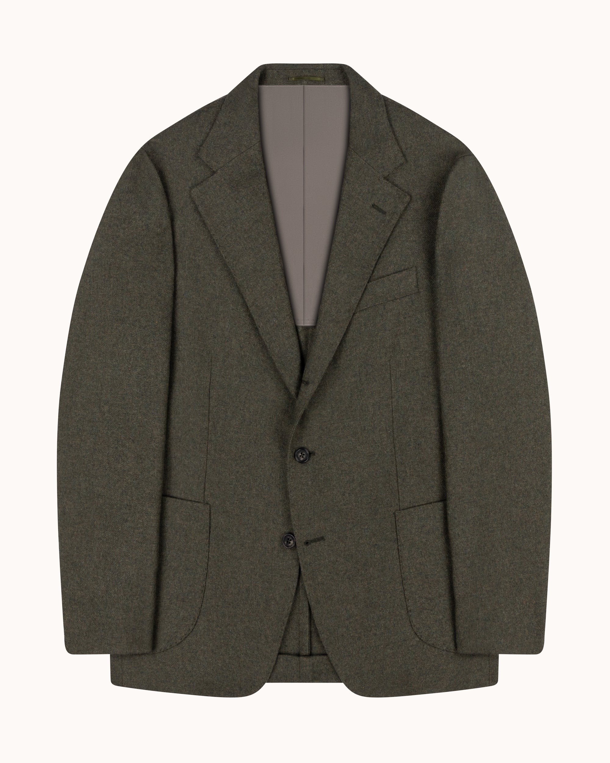 Sport Jacket - Moss Green Wool