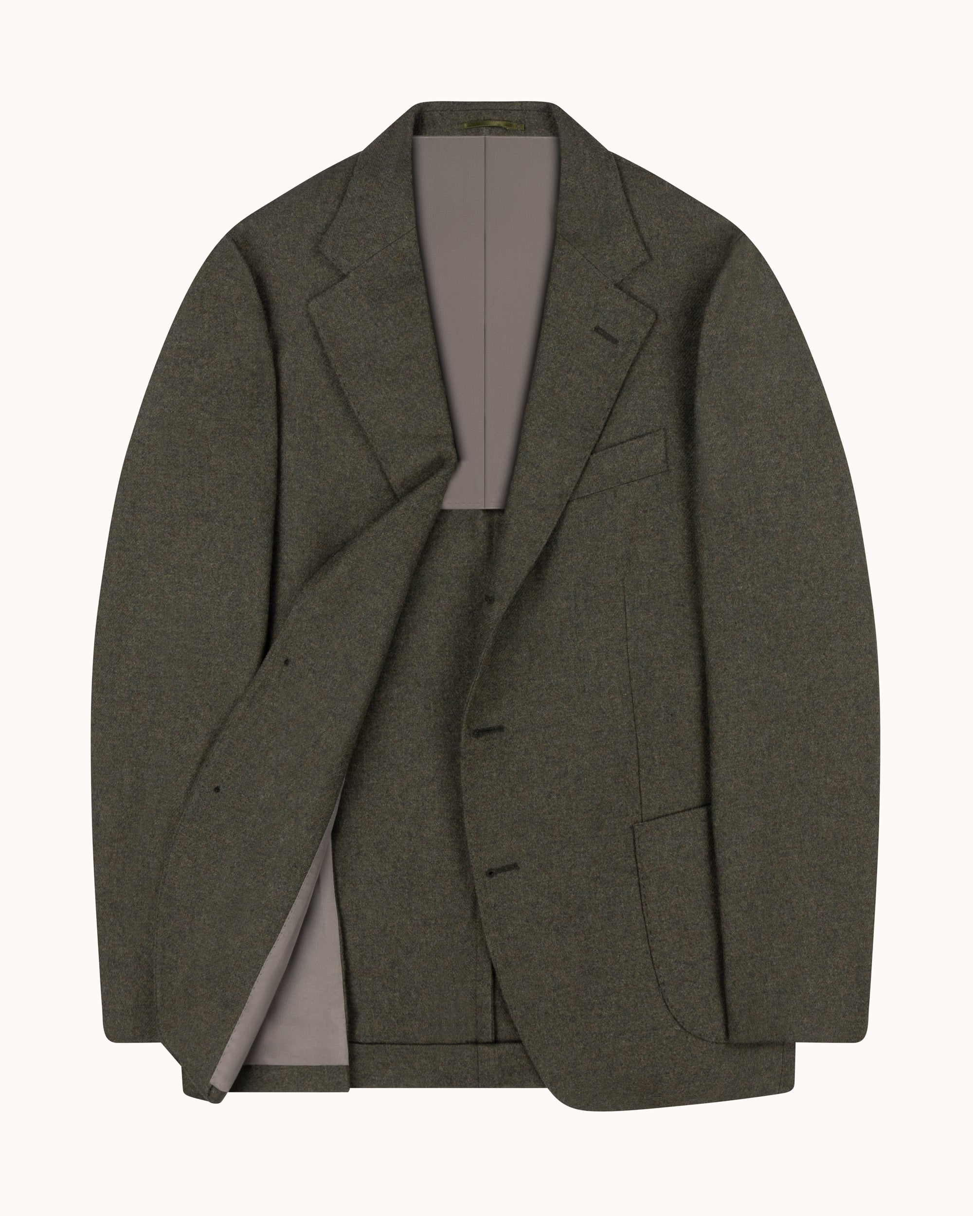 Sport Jacket - Moss Green Wool