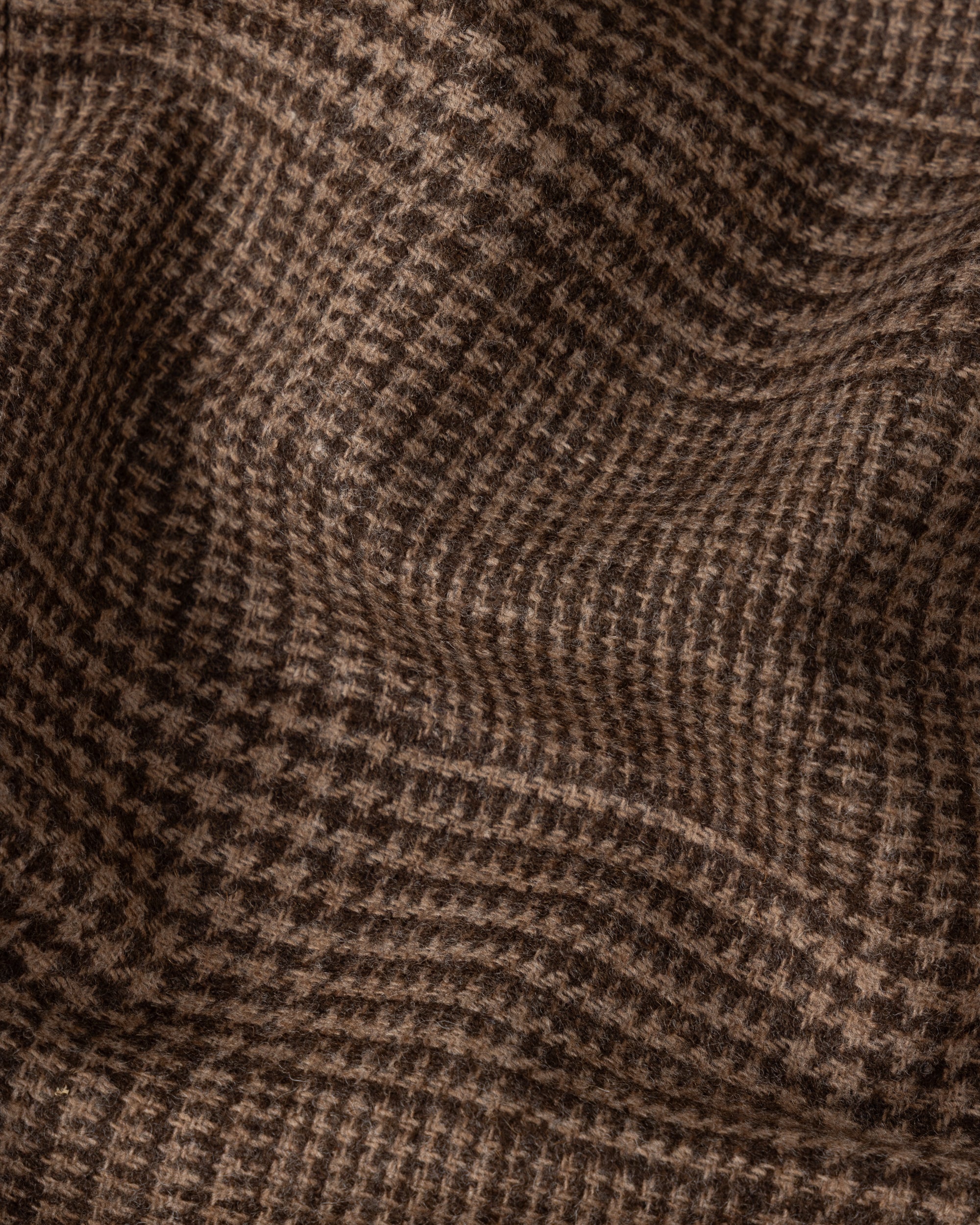 Sport Jacket -  Brown Glen Check Wool Cashmere