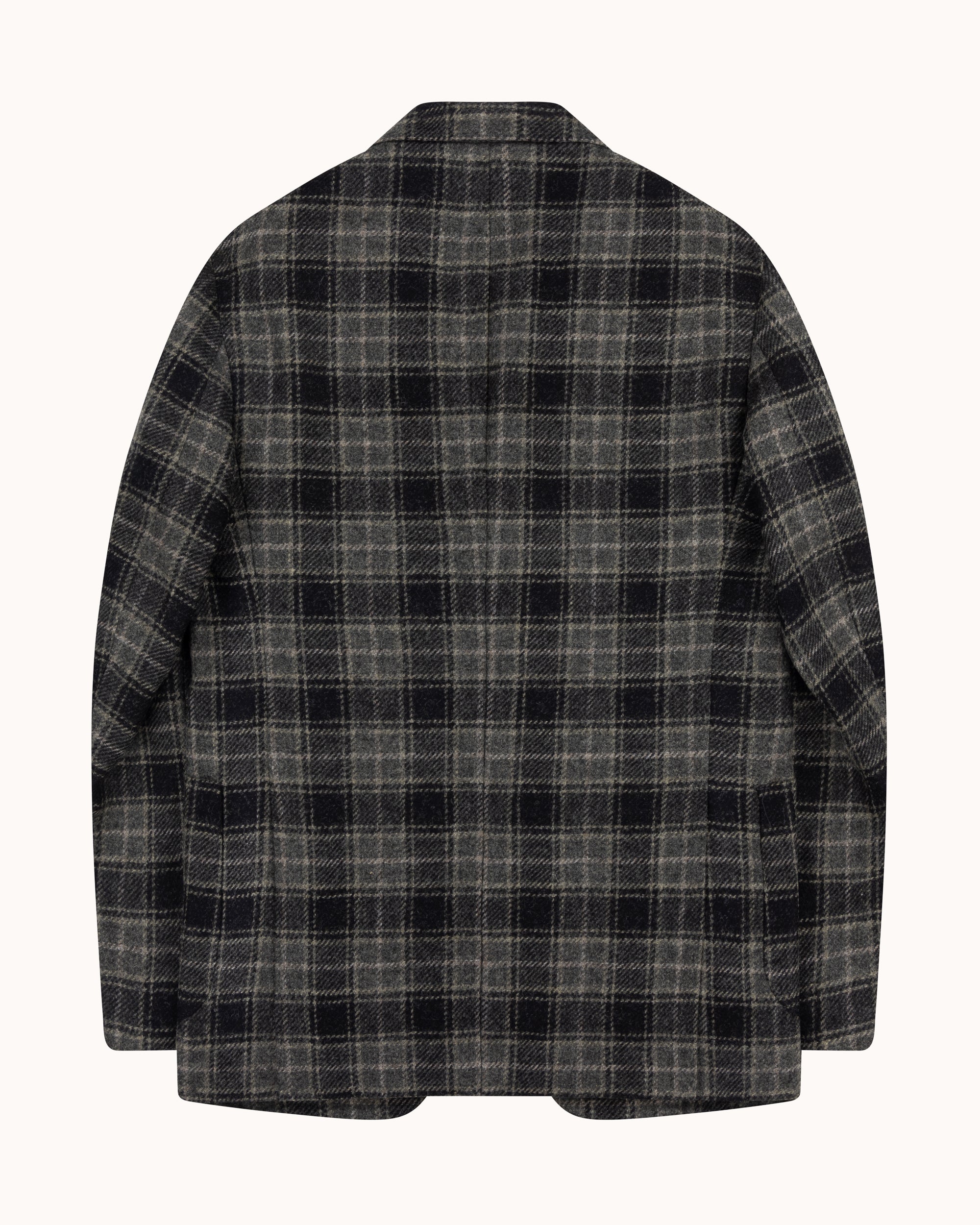 Sport Jacket - Grey Multi Check Wool