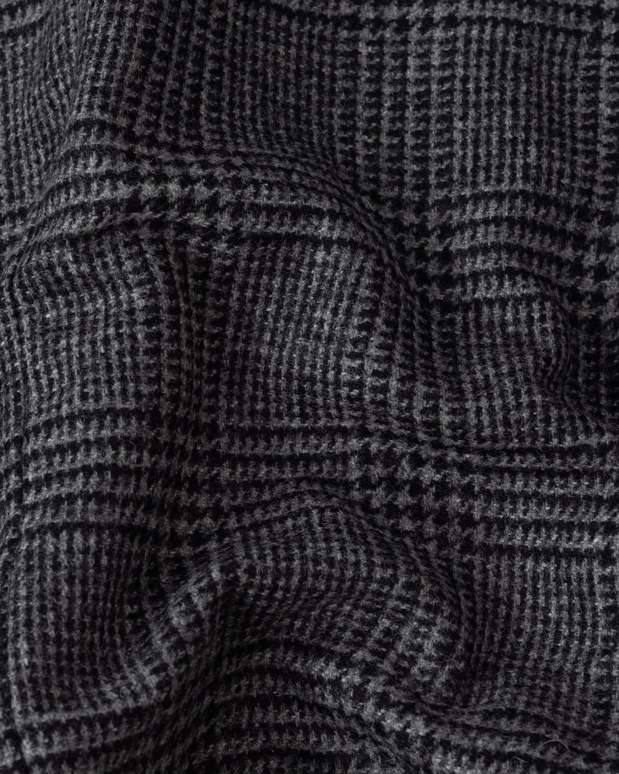 Sport Jacket - Grey Glen Check Merino Wool