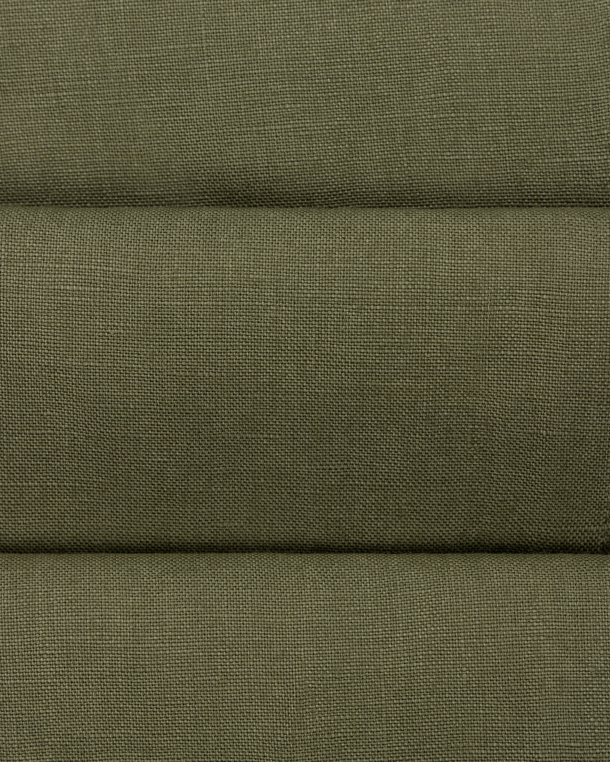 Casual Relaxed Pleated Trouser - Sage Green Linen