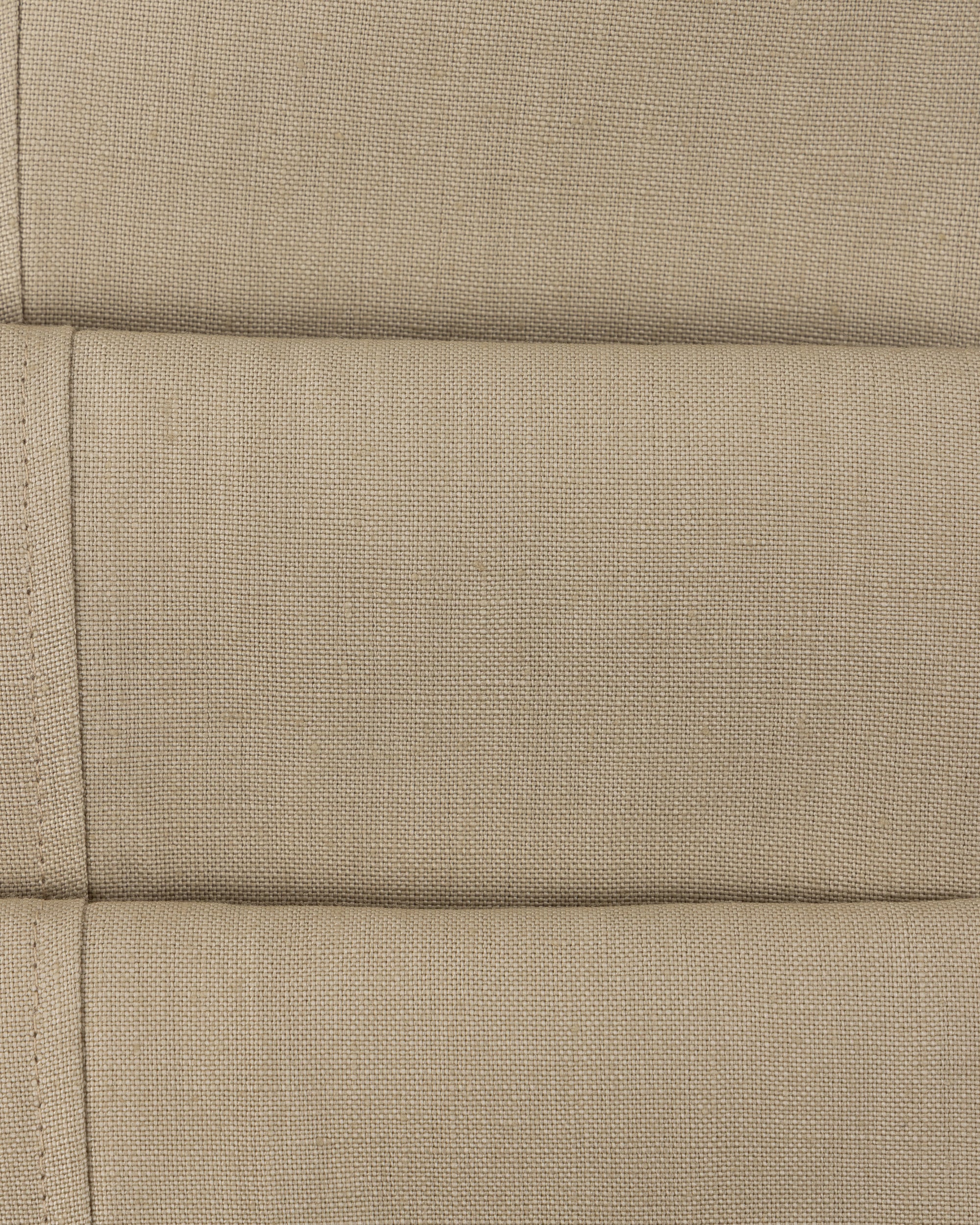 Casual Relaxed Pleated Trouser - Sand Linen