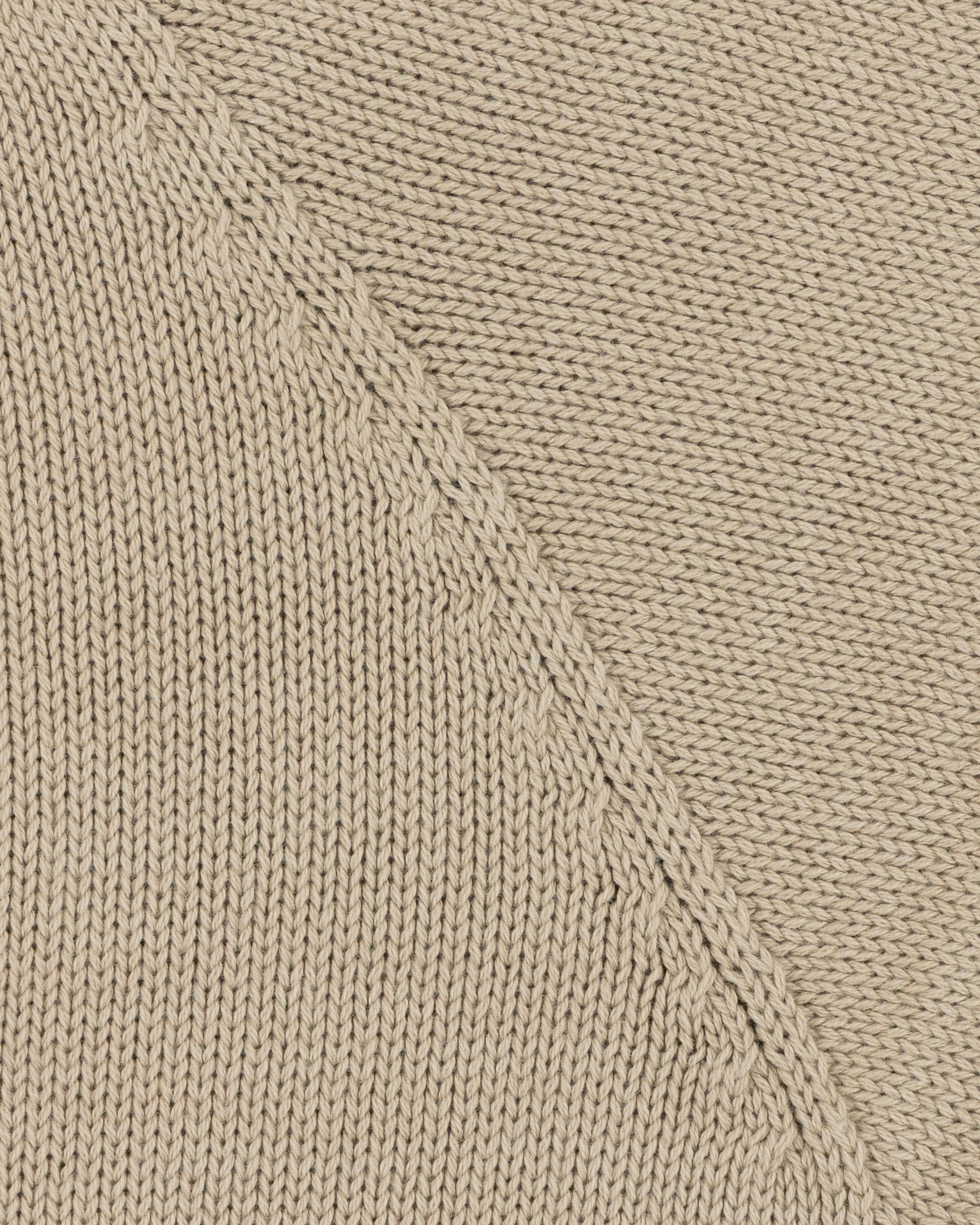 Cotton Crew Neck Sweater - Oatmeal