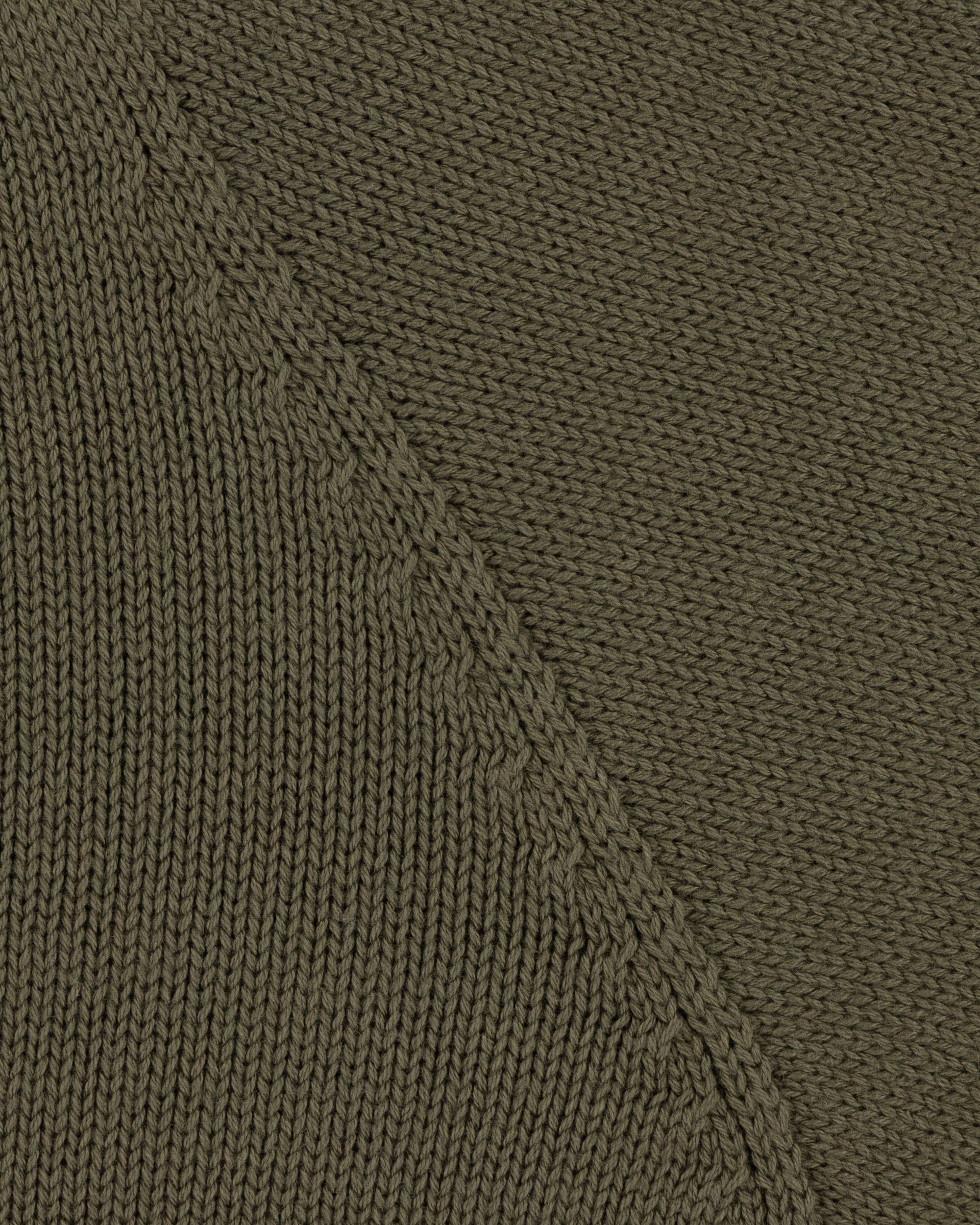 Cotton Crew Neck Sweater - Loden Green