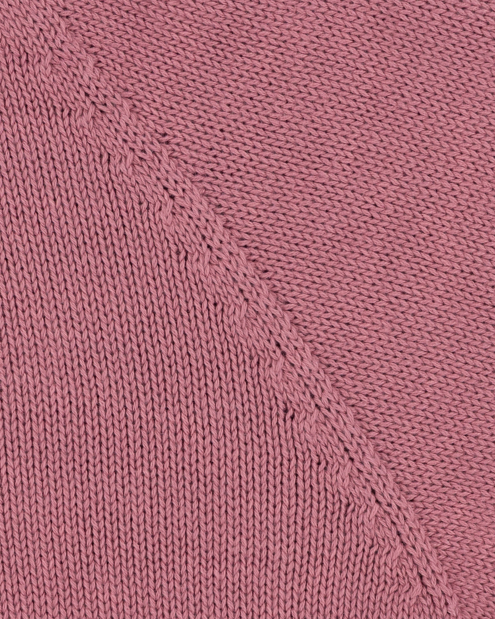 Cotton Crew Neck Sweater - Dusty Pink