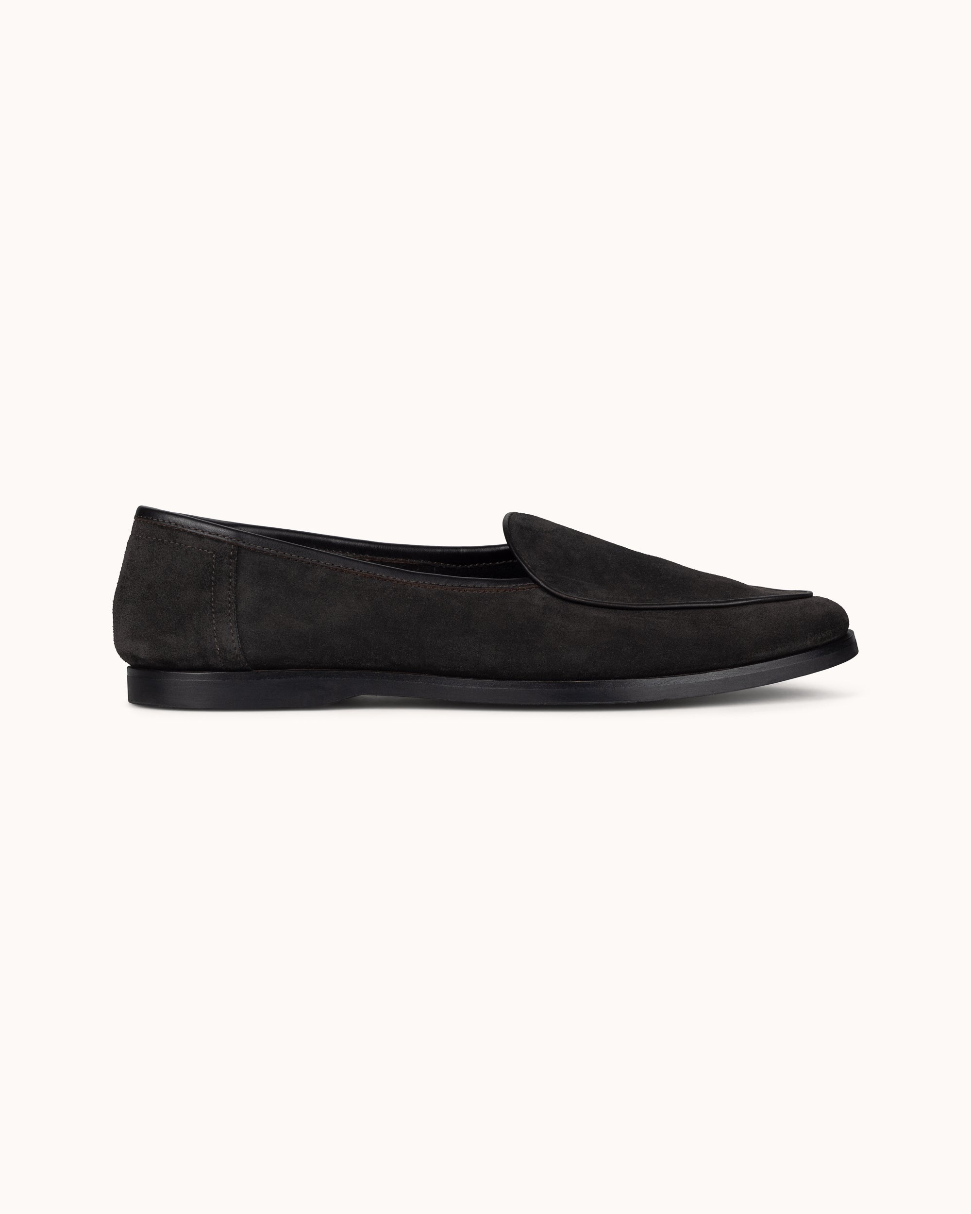 Natalino x CNES Belgian Loafer - Dark Brown Suede