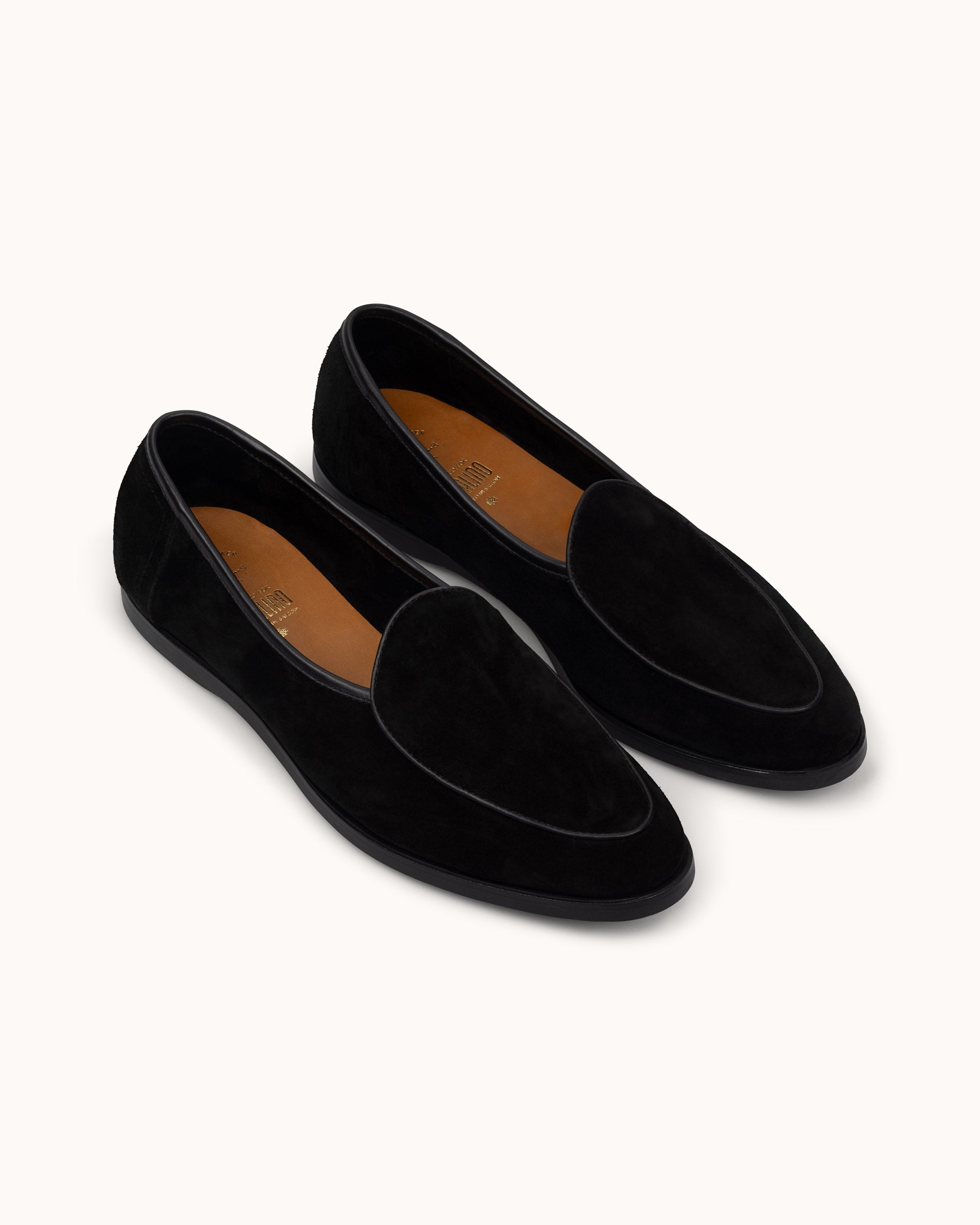 Natalino x CNES Belgian Loafer - Black Suede