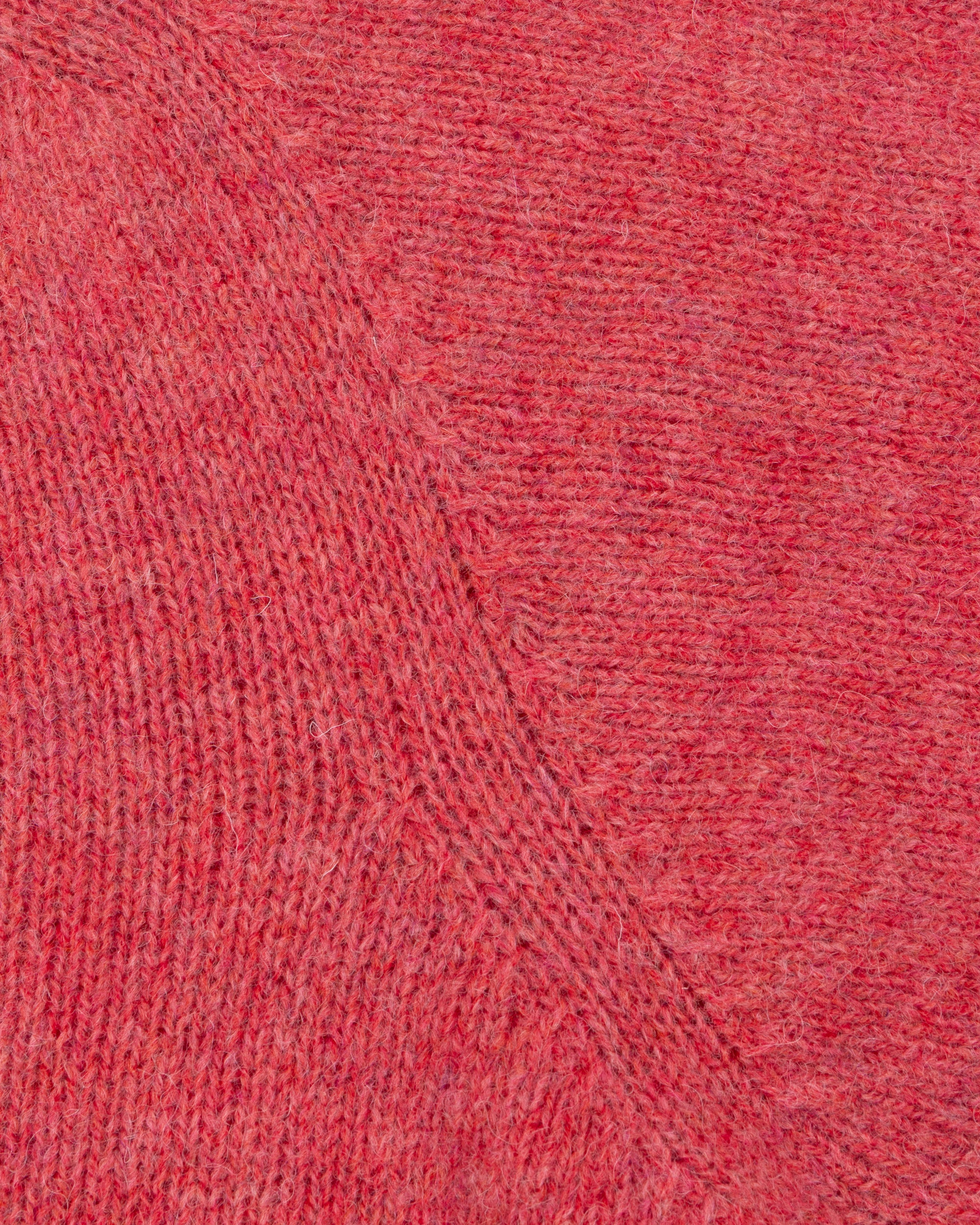 Shetland Wool Crew Neck Sweater - Rose