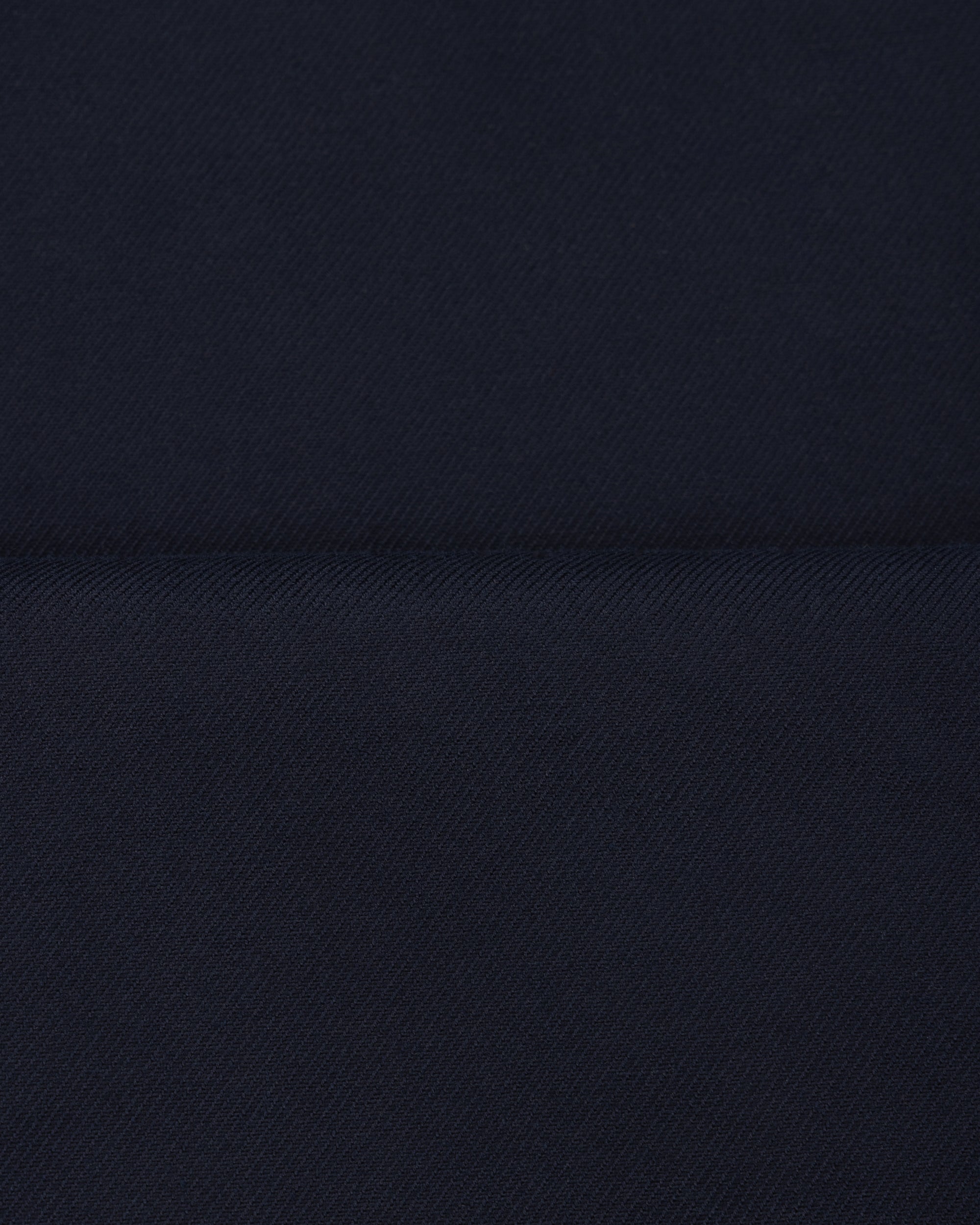 High Rise Japanese Fatigue Pant - Navy Cotton Twill