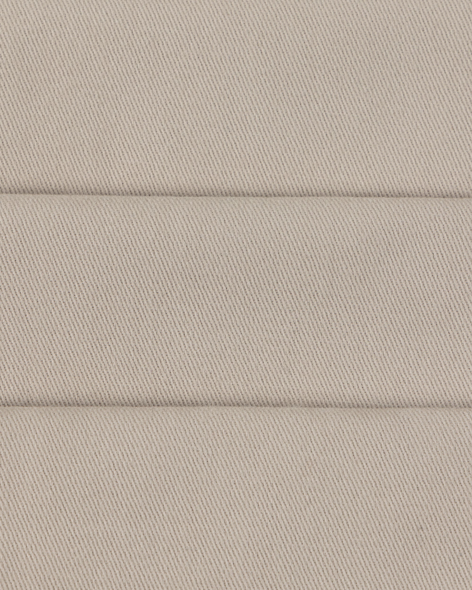 Classic Pleated Trouser - Stone Brushed Cotton