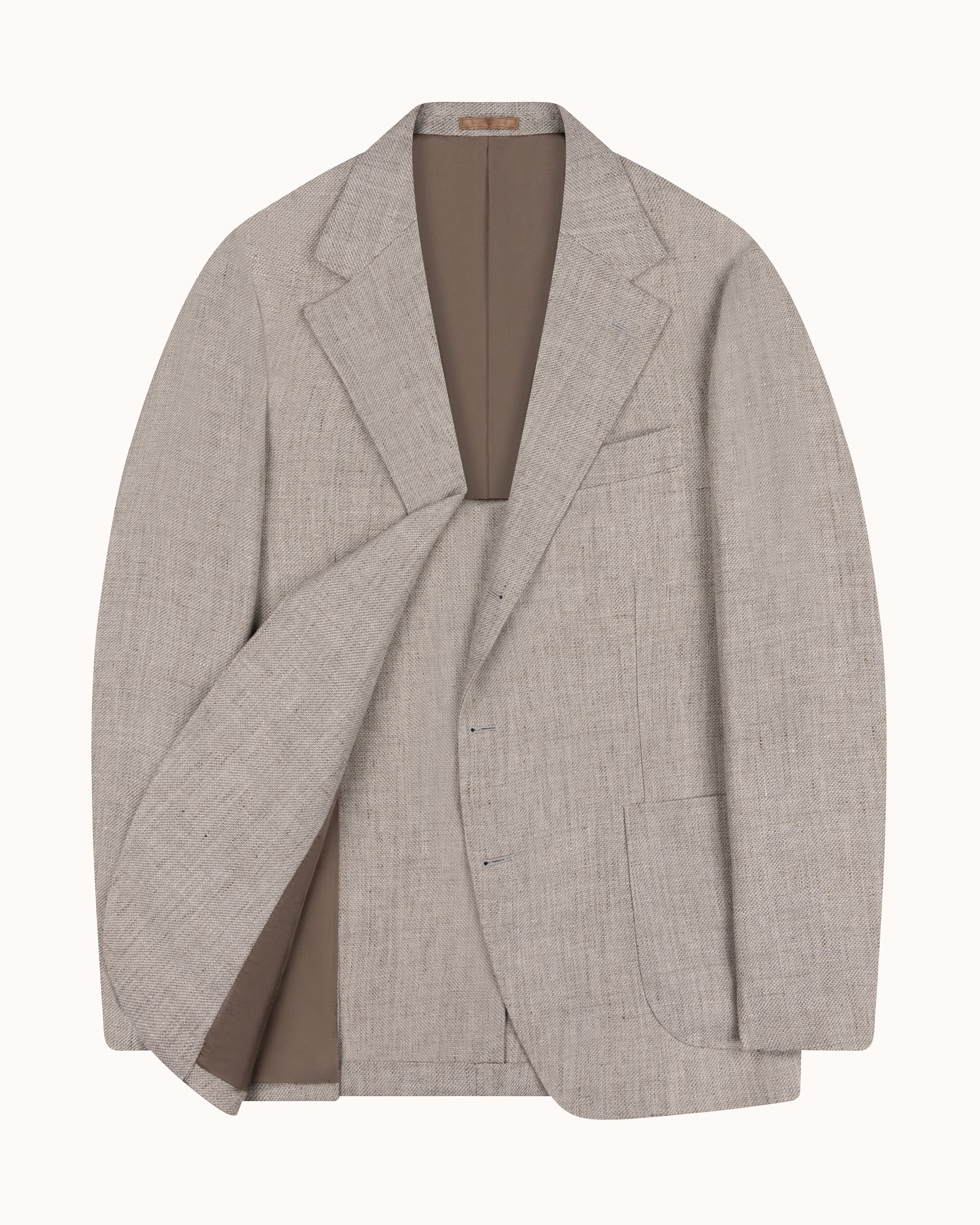 Sport Jacket - Sandstone Linen Wool