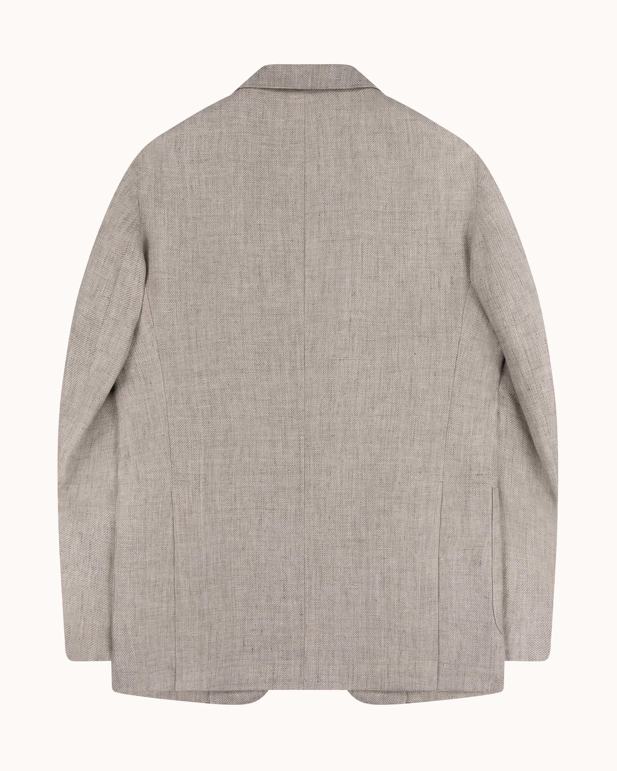 Sport Jacket - Sandstone Linen Wool