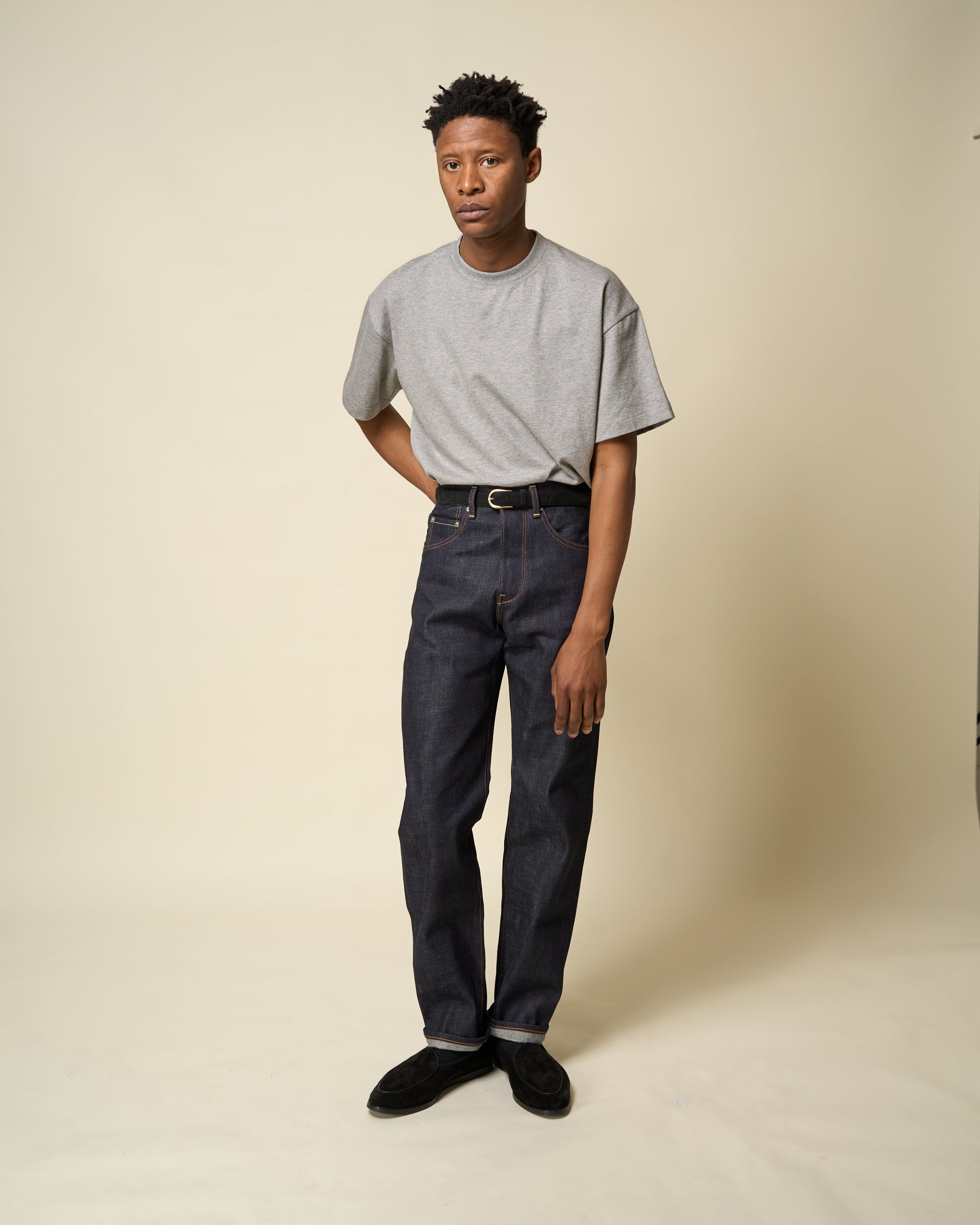 Straight Leg Japanese Selvedge Denim - Raw