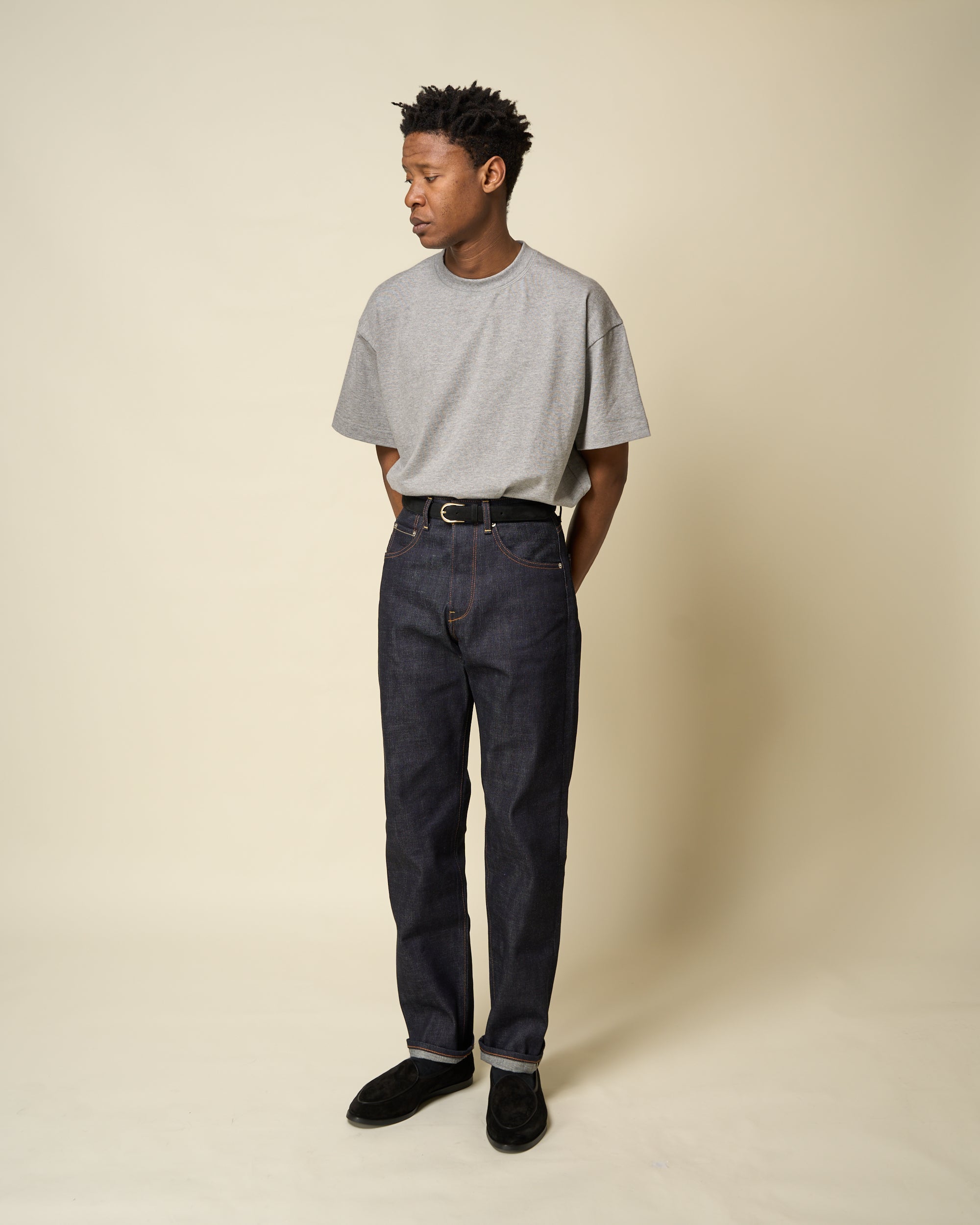 Straight Leg Japanese Selvedge Denim - Raw