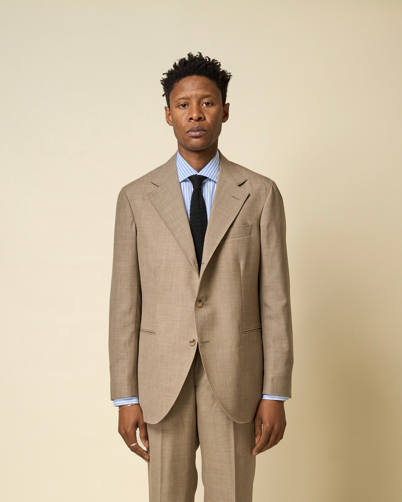 Sport Jacket - Sand Tropical Wool