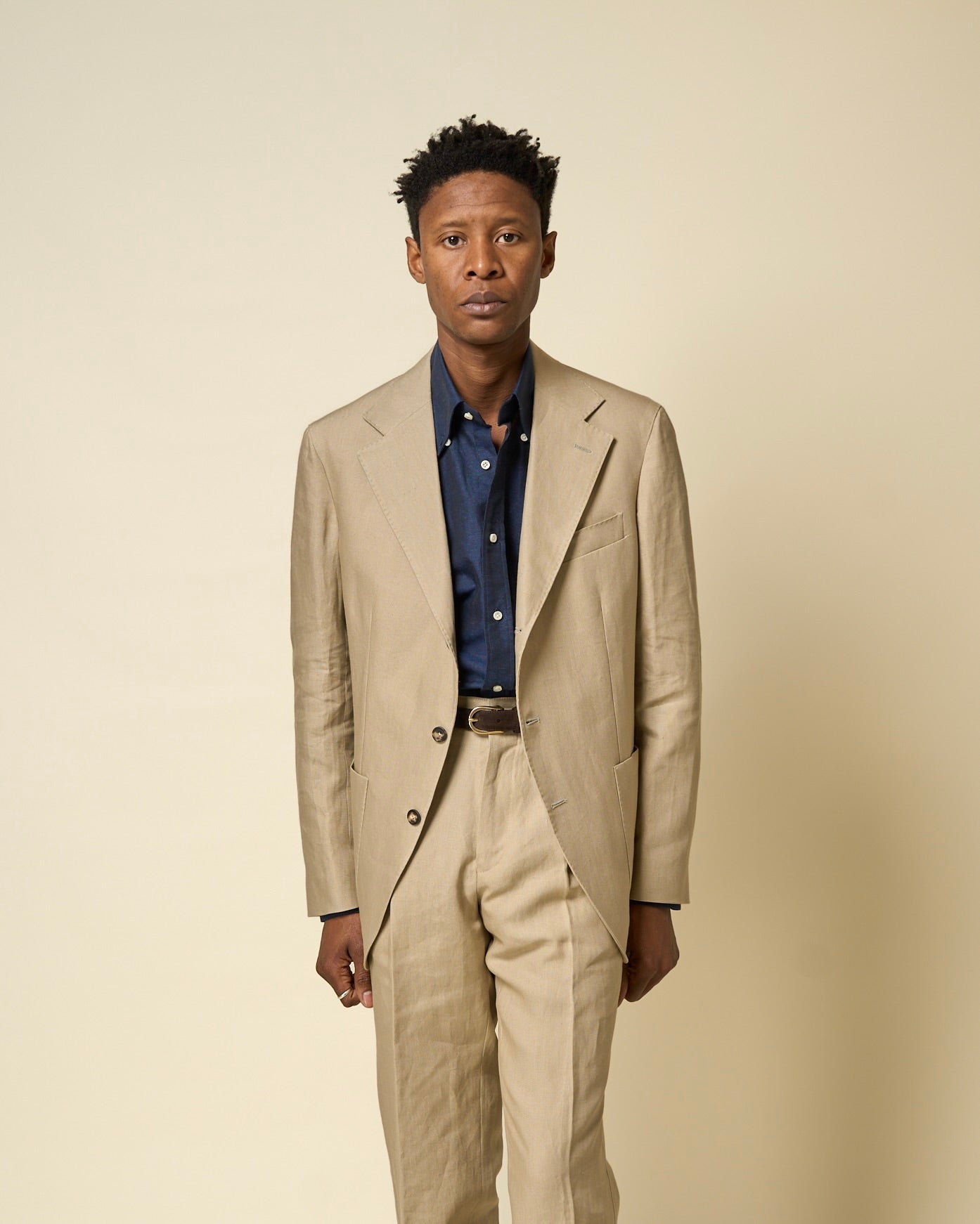 Sport Jacket - Sand Linen