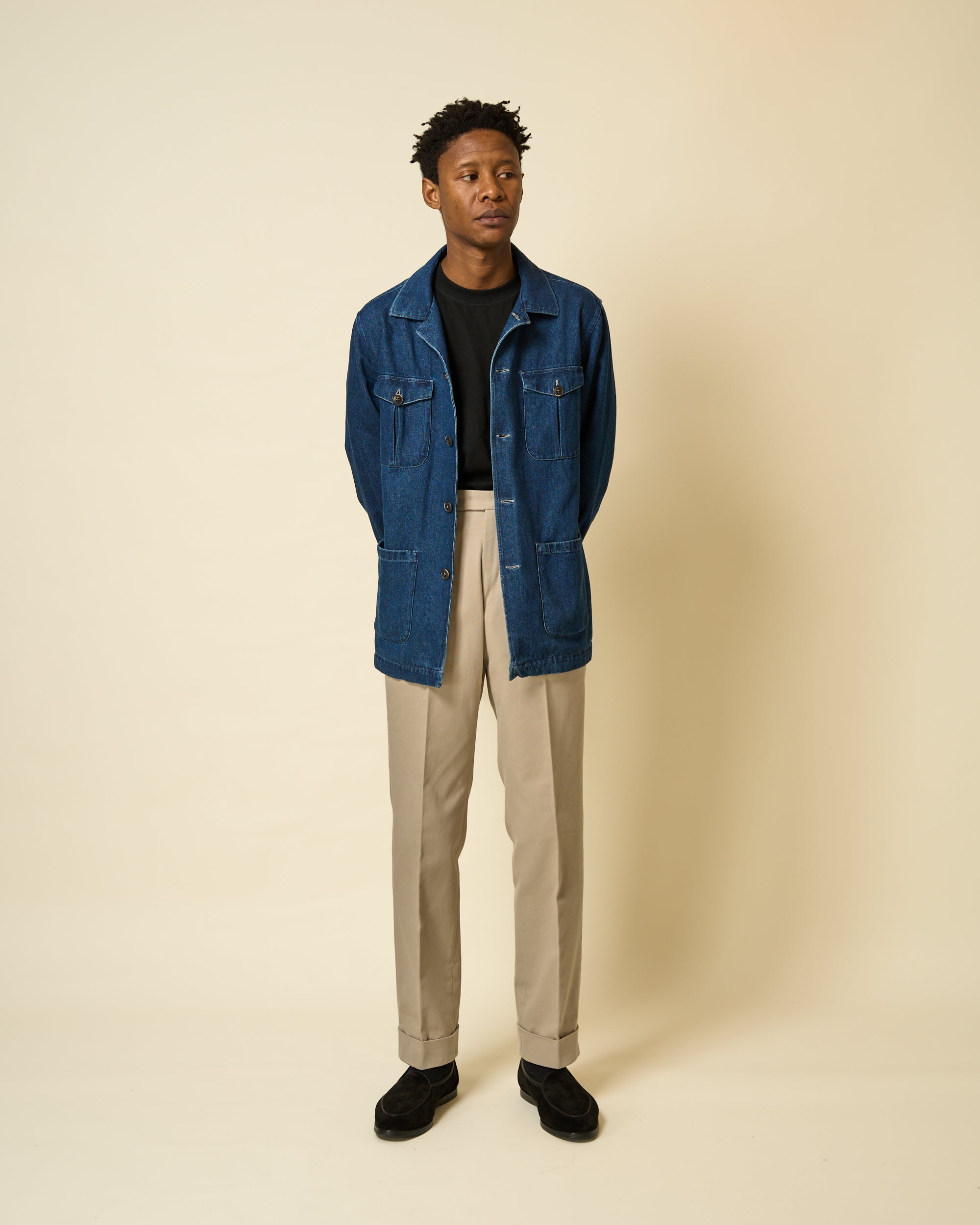 Overshirt - Mid Blue Wash Denim