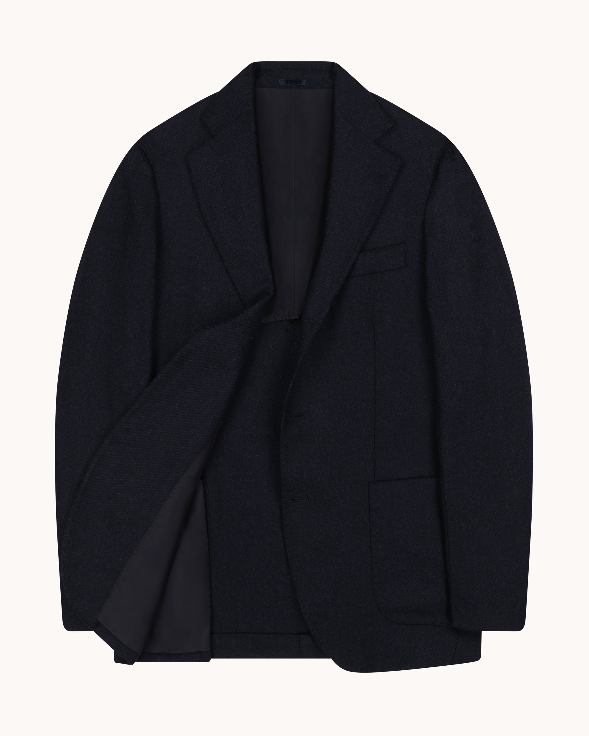 Sport Jacket - Navy Twill Wool Cashmere