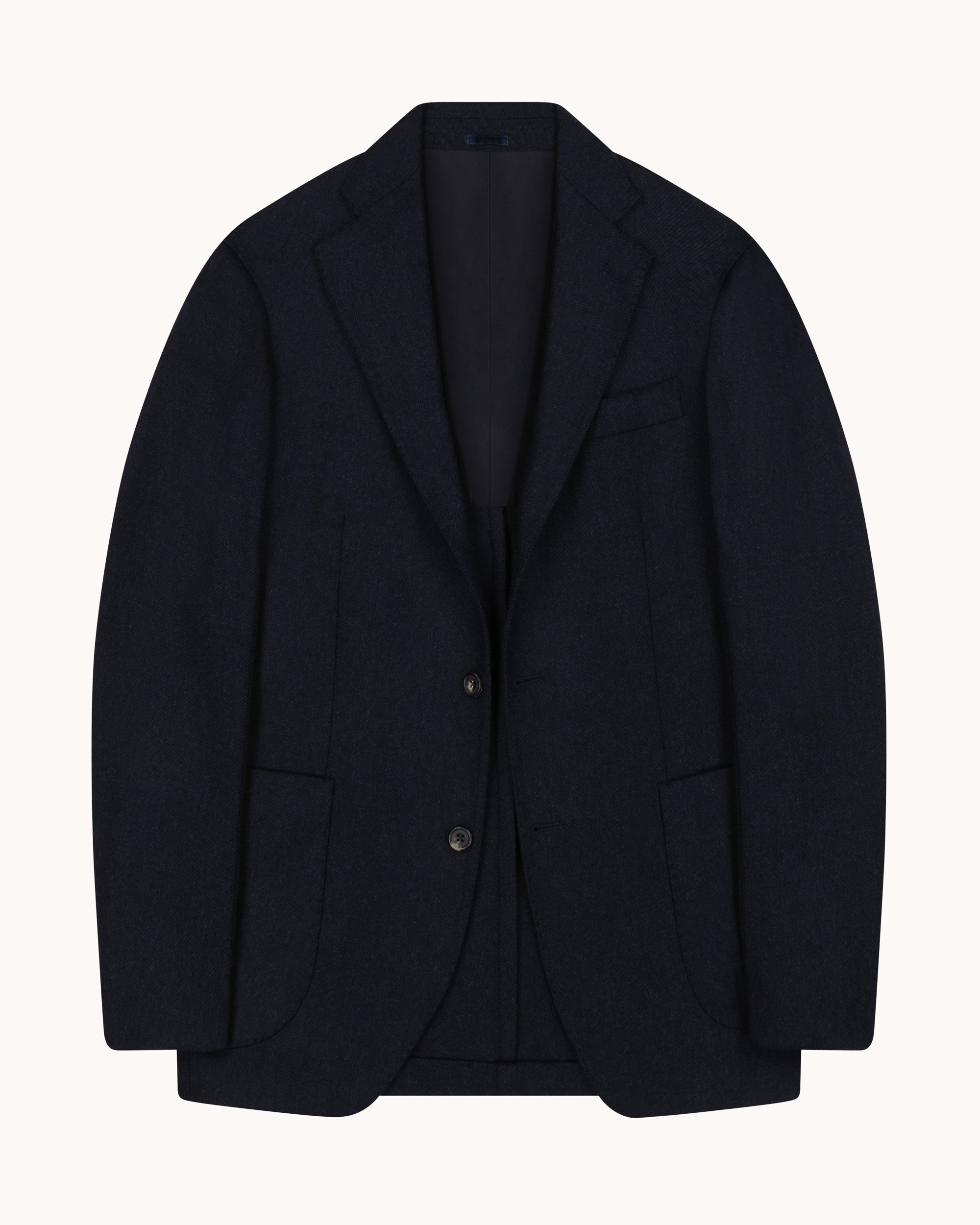 Sport Jacket - Navy Twill Wool Cashmere