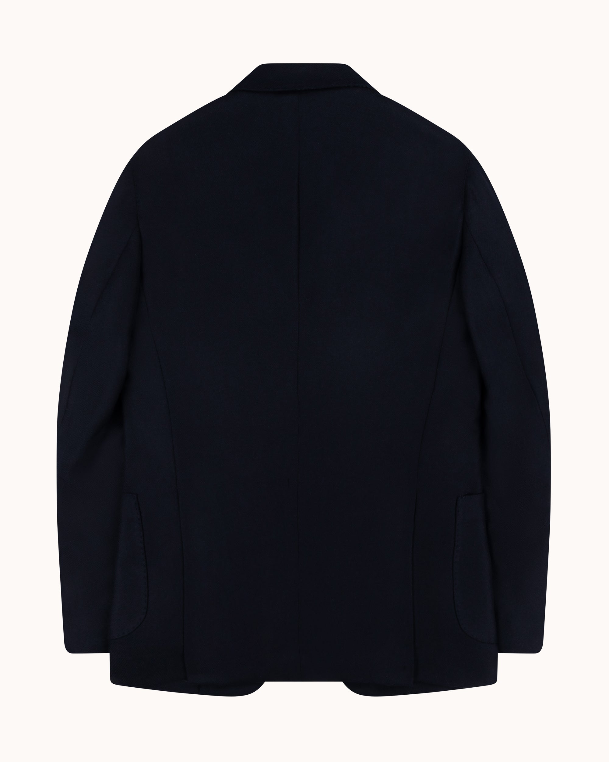 Sport Jacket - Navy Twill Wool