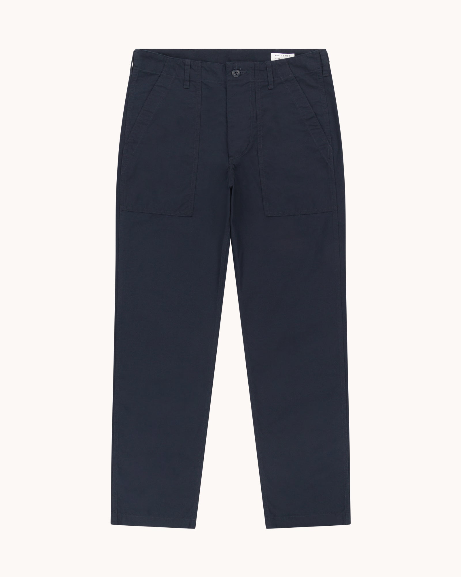 High Rise Japanese Ripstop Fatigue Pant - Navy