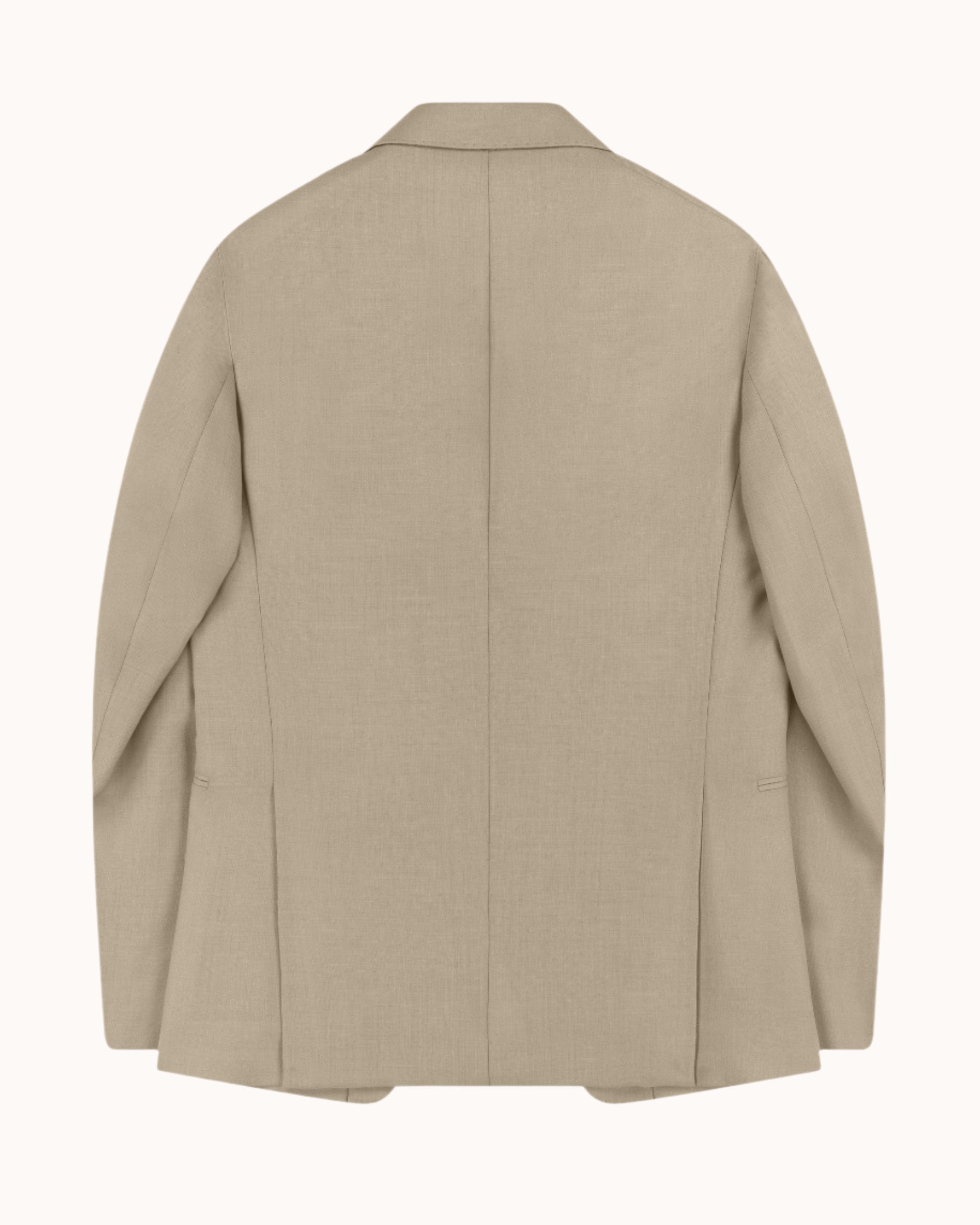 Sport Jacket - Taupe Tropical Wool