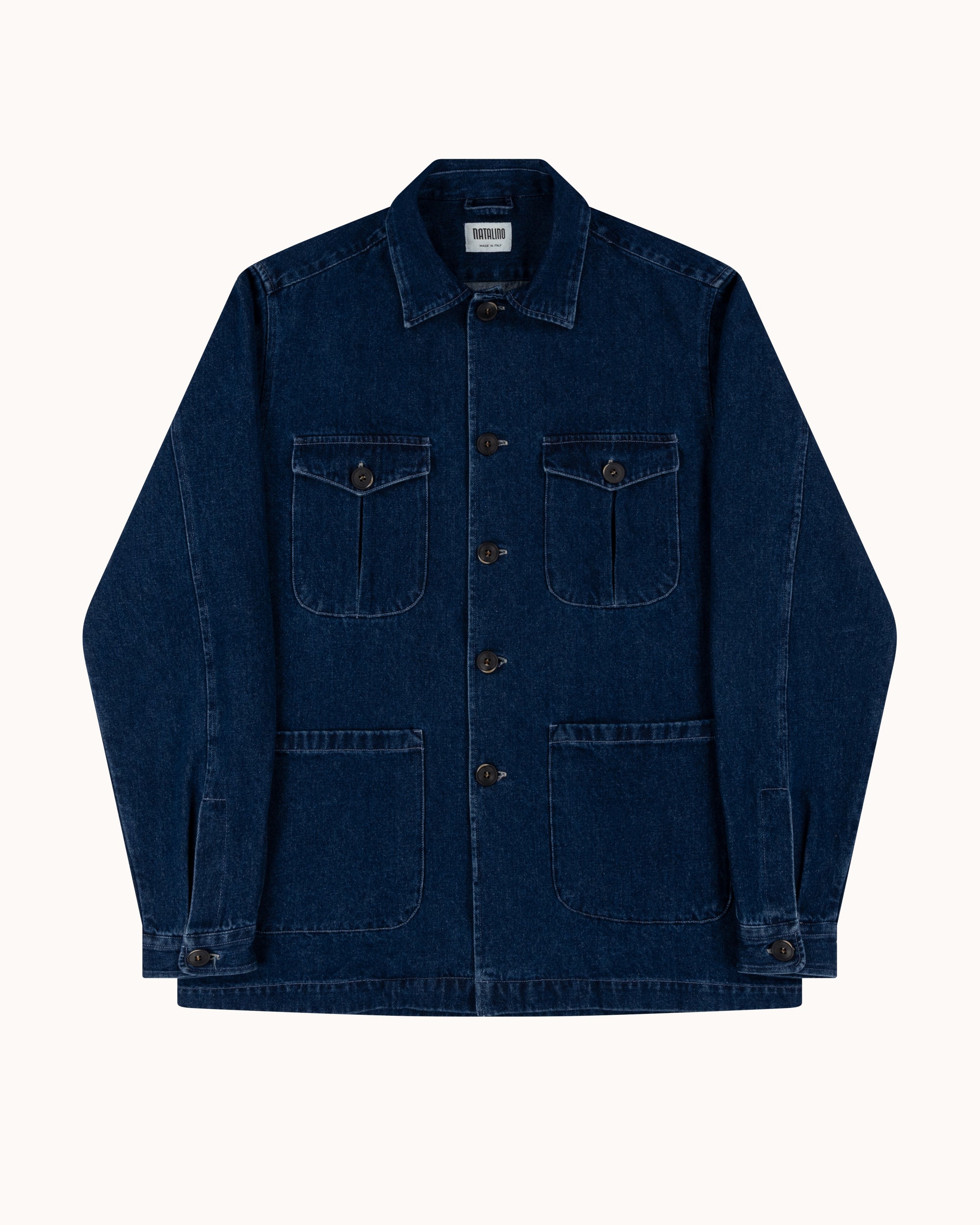 Overshirt - Mid Blue Wash Denim