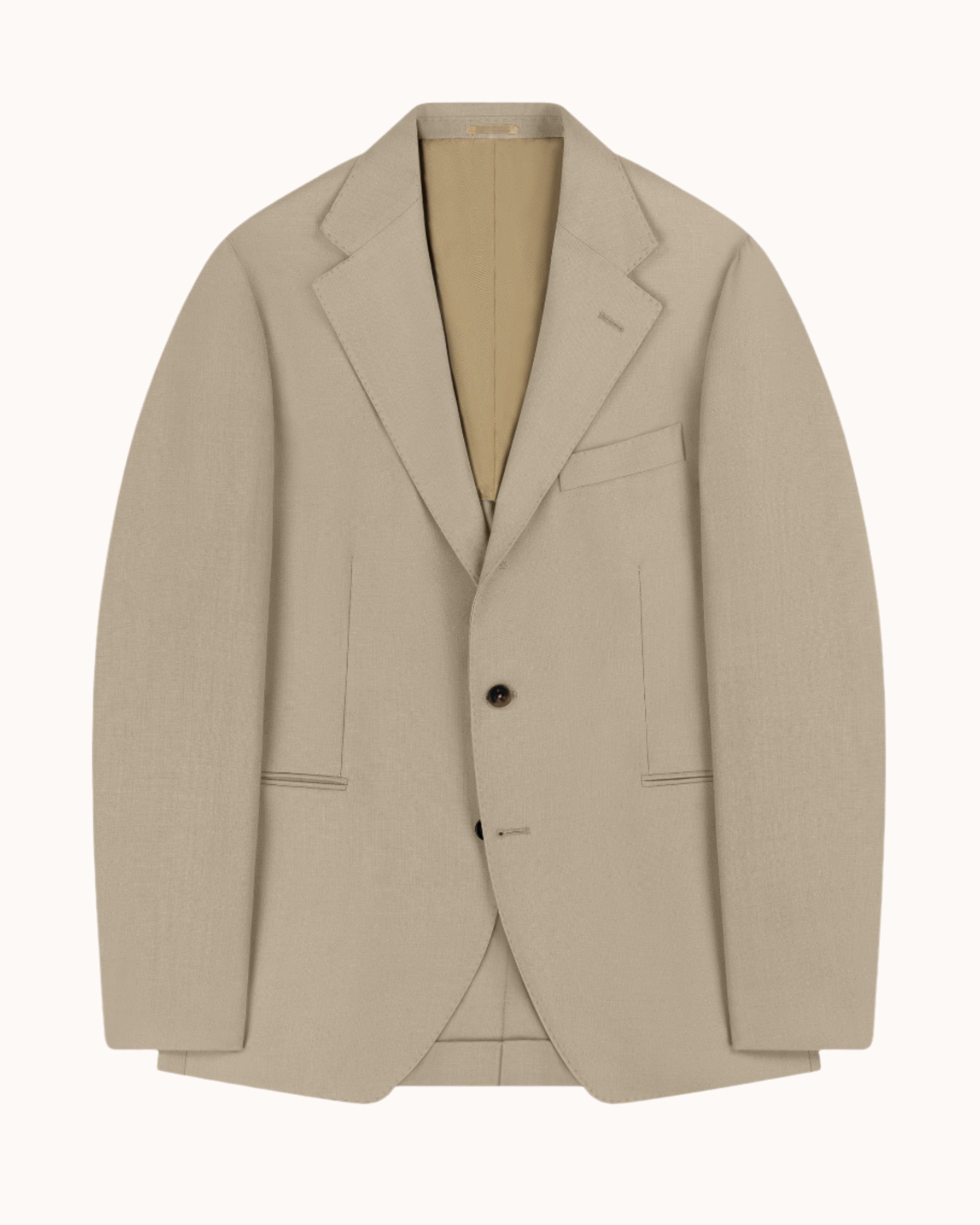 Sport Jacket - Taupe Tropical Wool